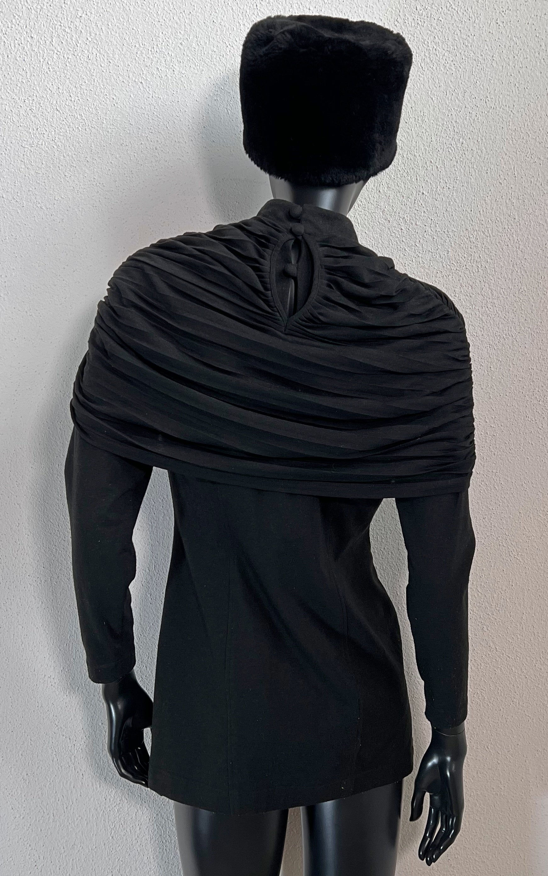 Vintage 90s Clasen Mini Wool Dress