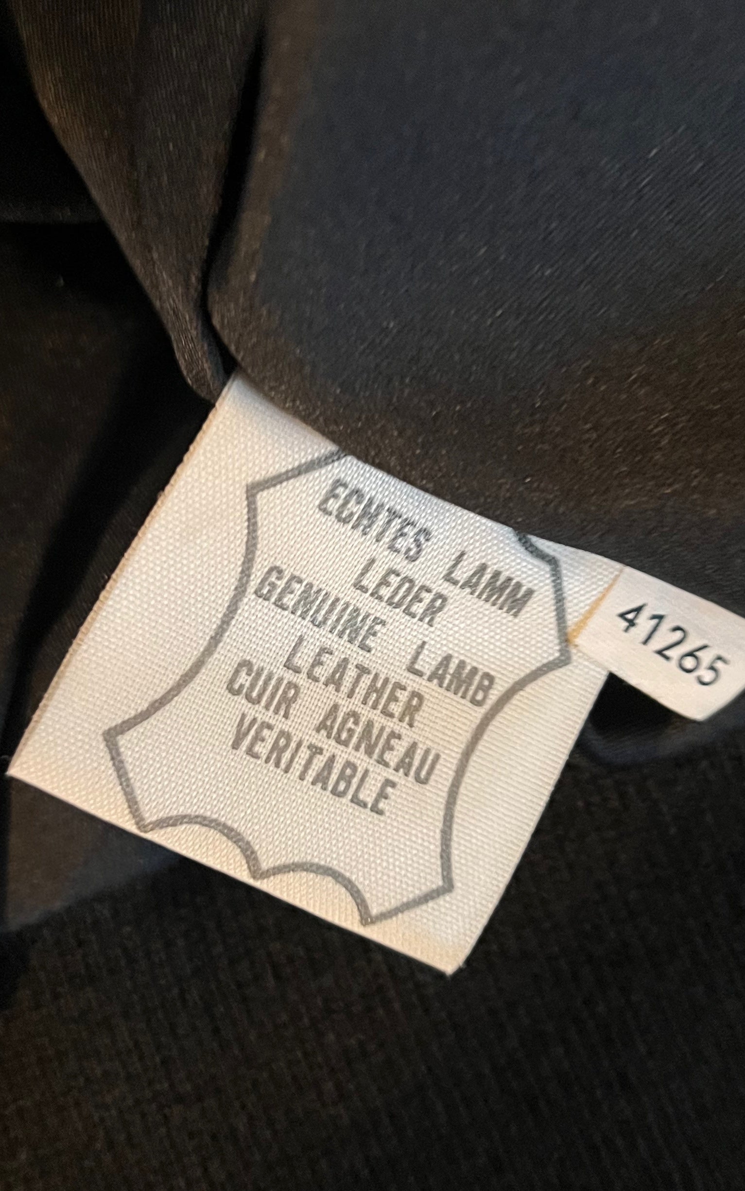 Vintage 90s Bomber Leather Jacket