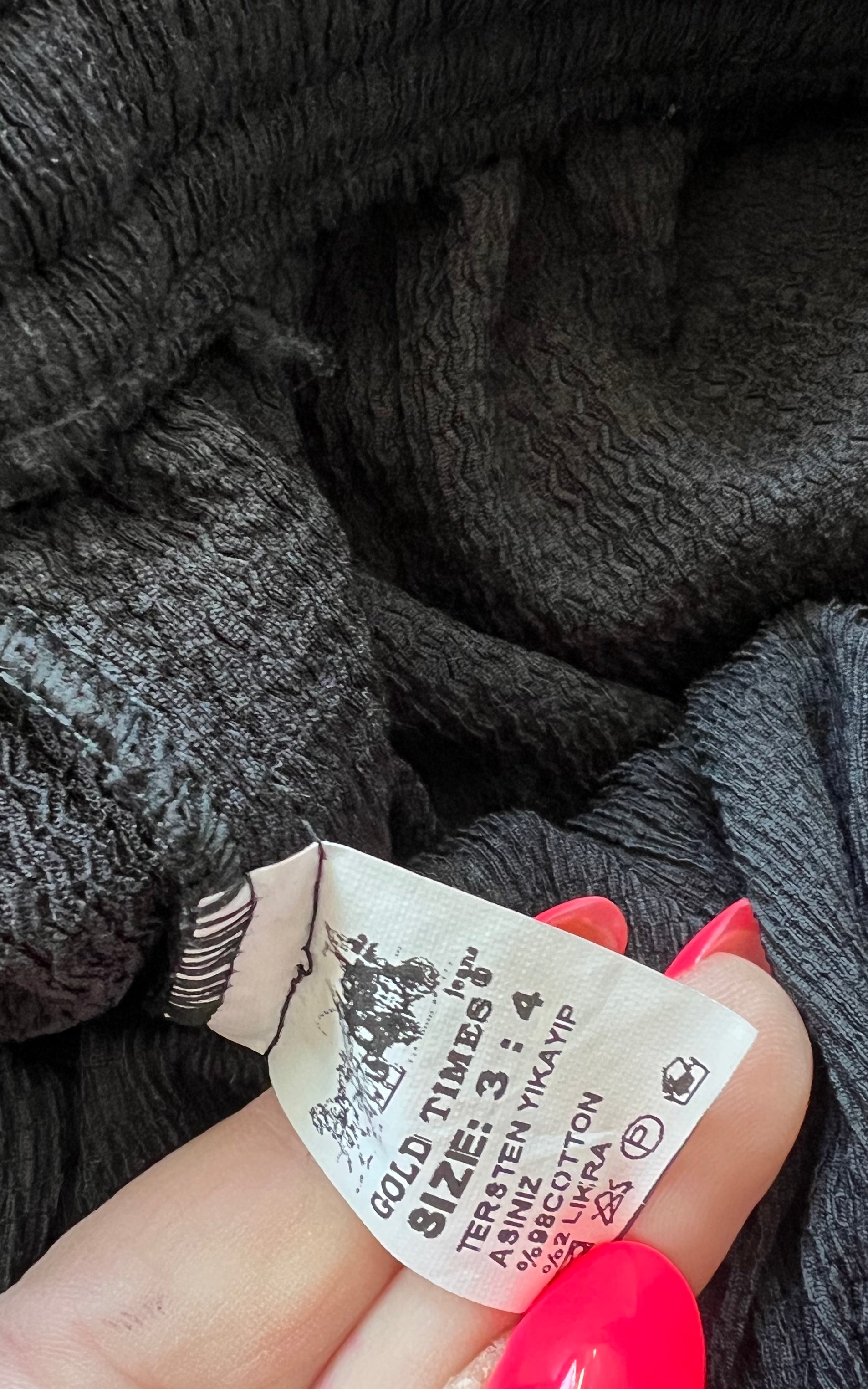 Vintage Fringed Pant