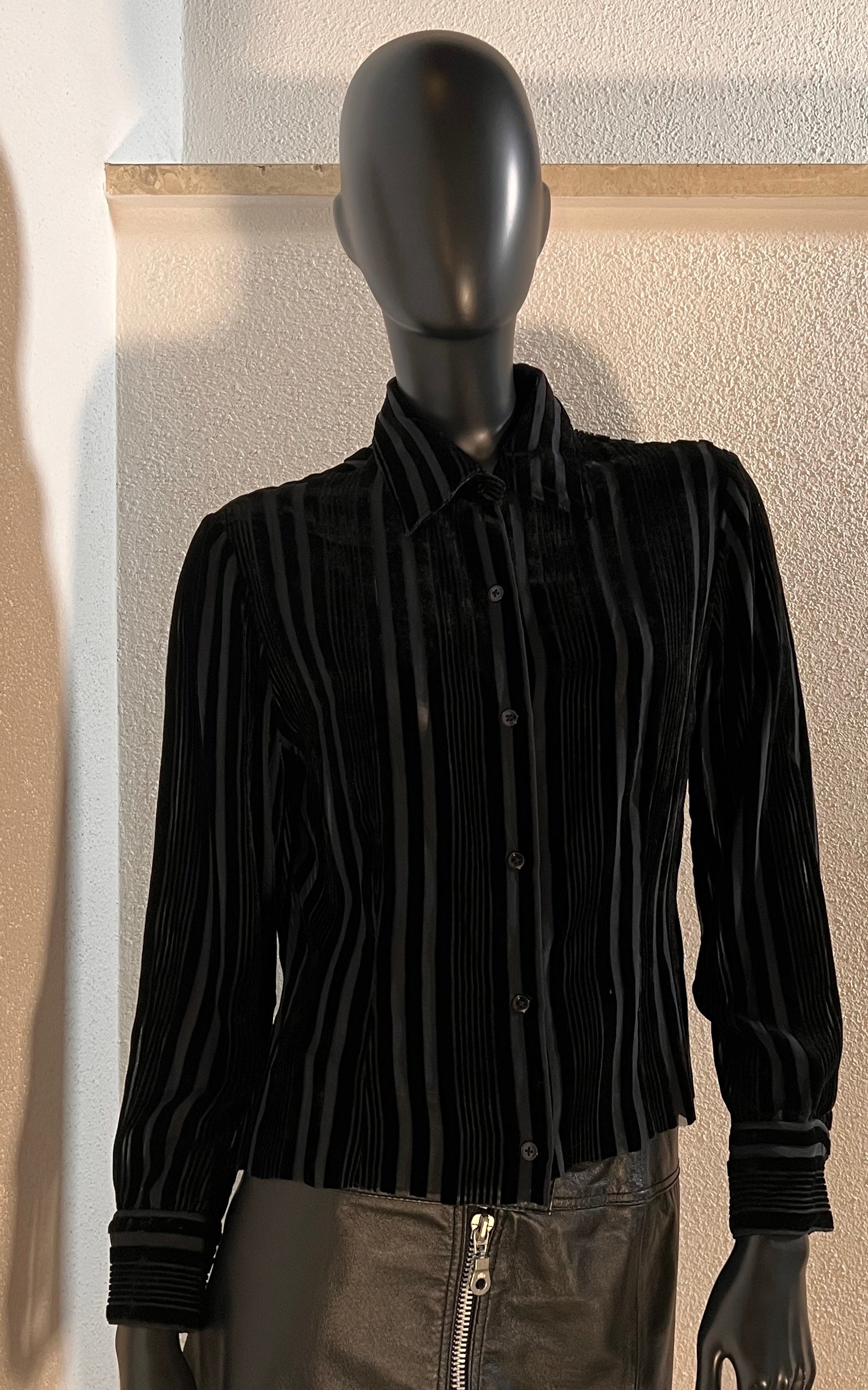 Camicetta in seta vintage délavé