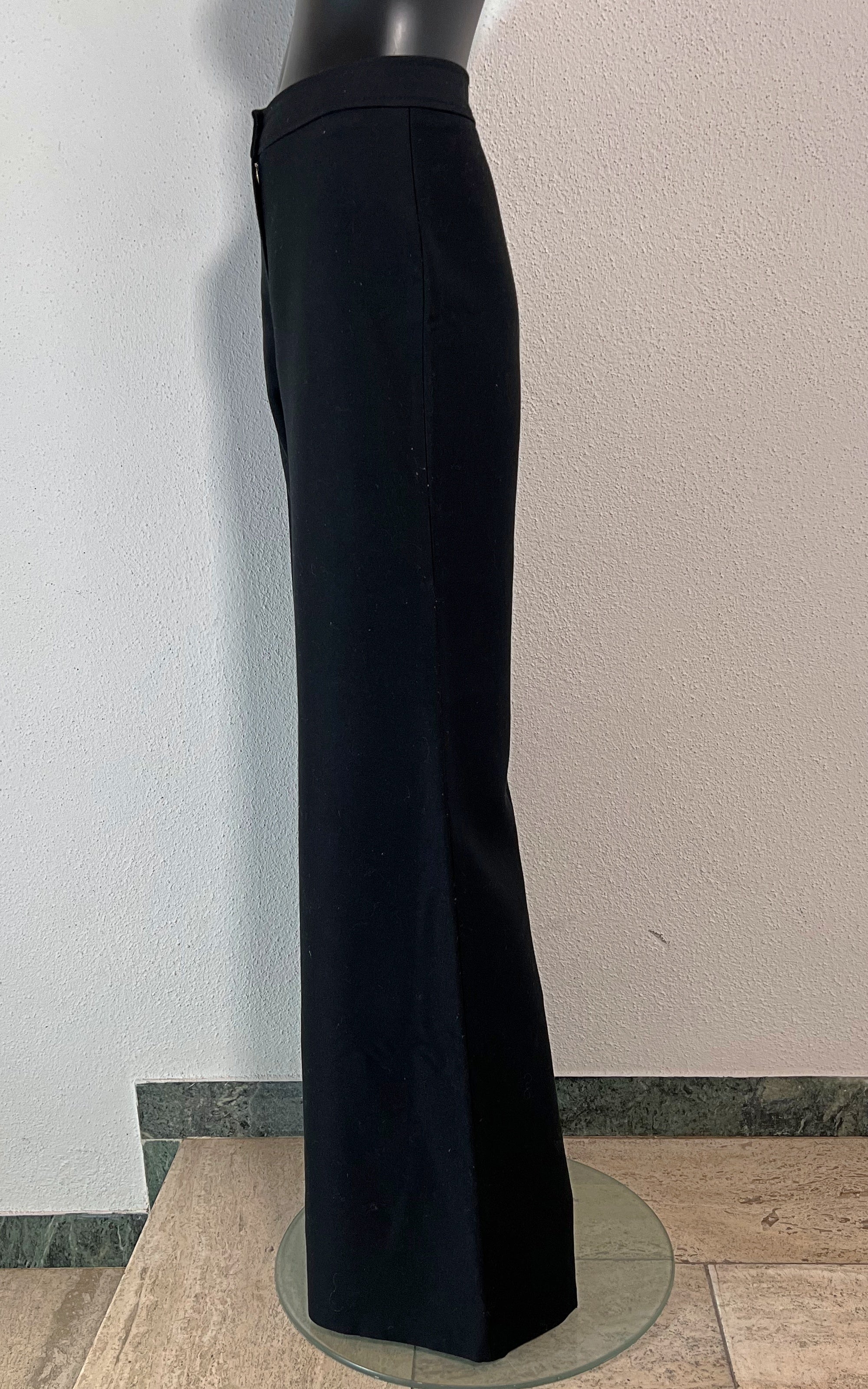 Vintage Black 70s Flare