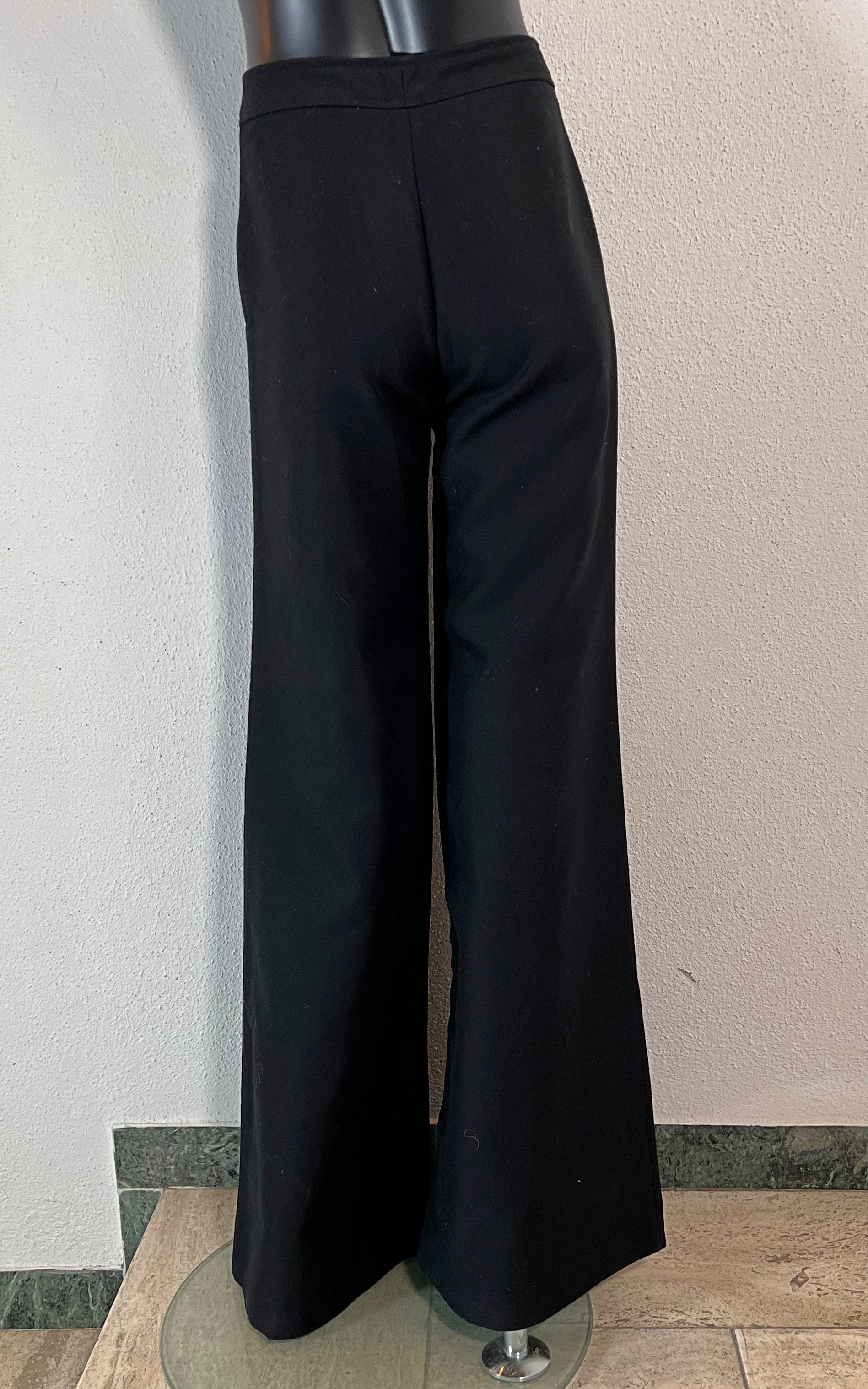 Vintage Black 70s Flare