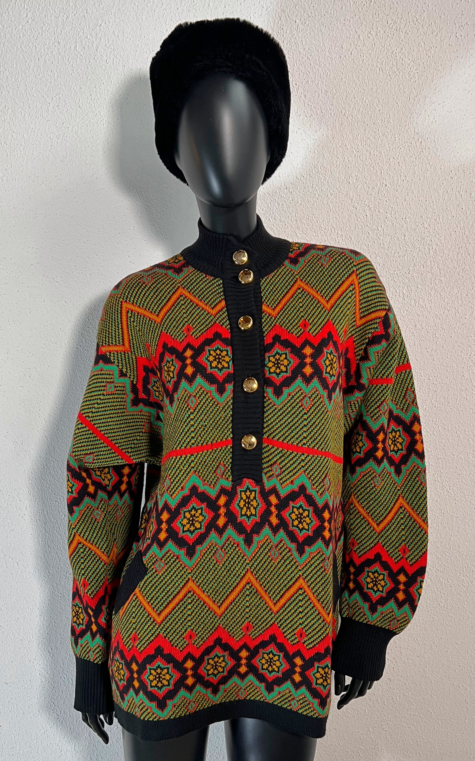 Vintage Yves Saint Laurent Oversize Sweater