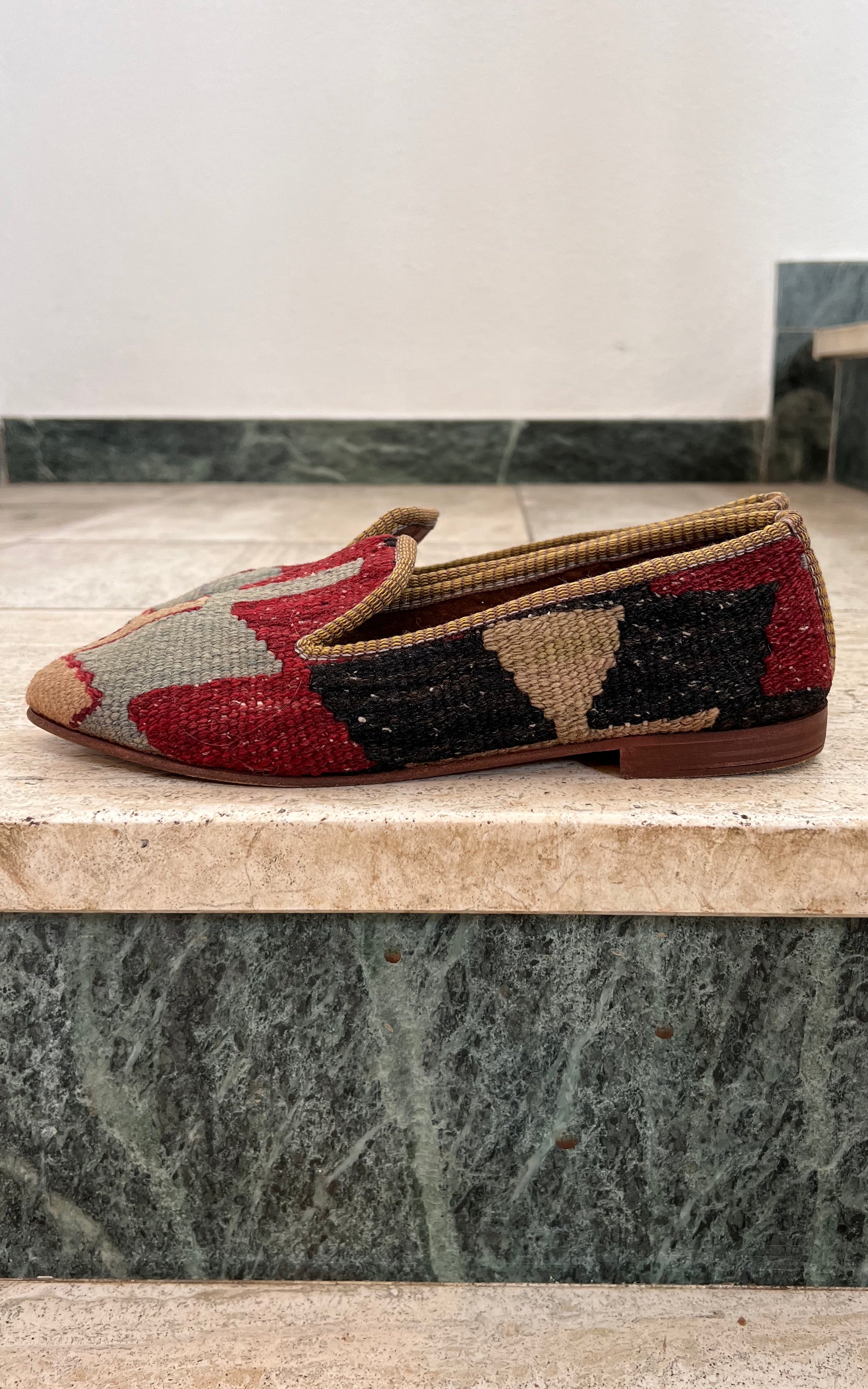 Vintage Kelim Loafers 41