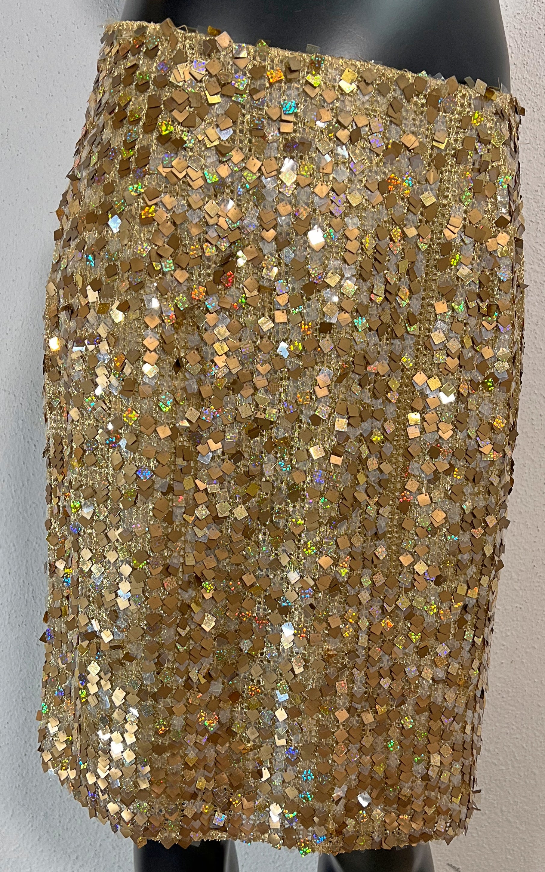 Vintage 90s Cerrutti 1881 Sequin Skirt