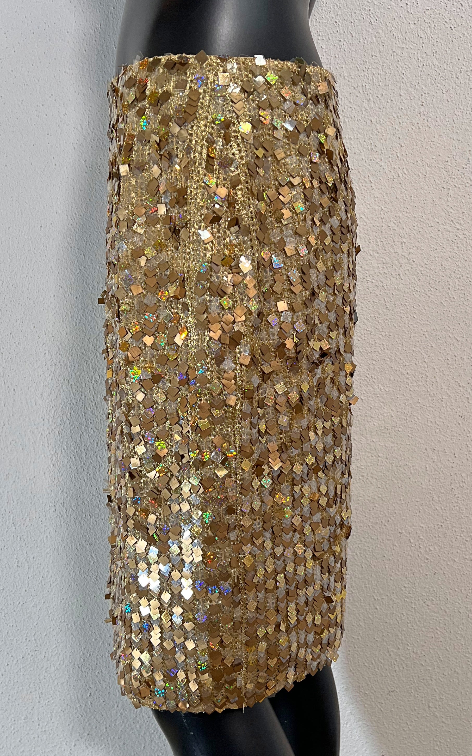 Vintage 90s Cerrutti 1881 Sequin Skirt