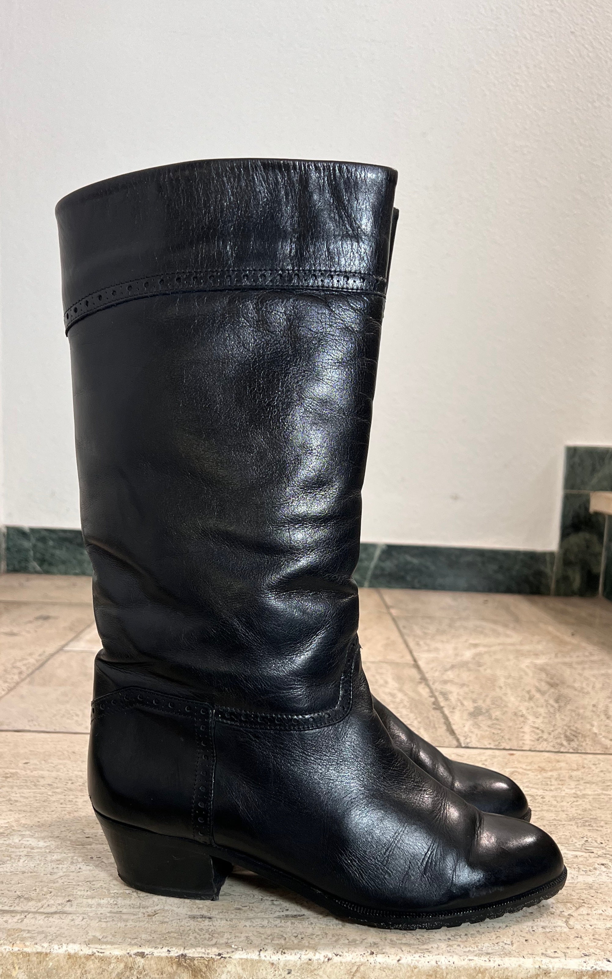 Vintage Peter Kaiser Sherpa Boots 39