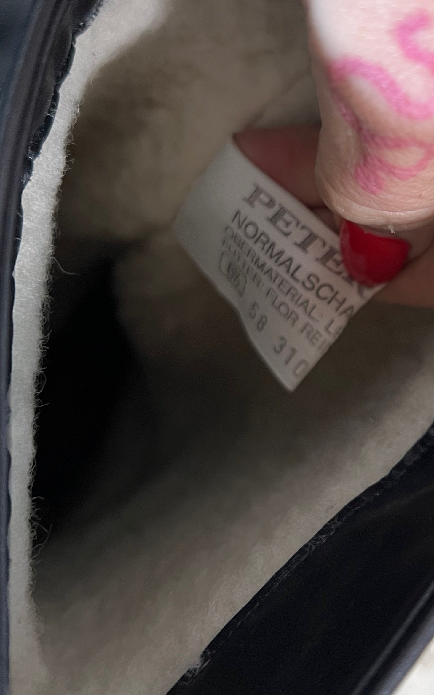 Vintage Peter Kaiser Sherpa Boots 39