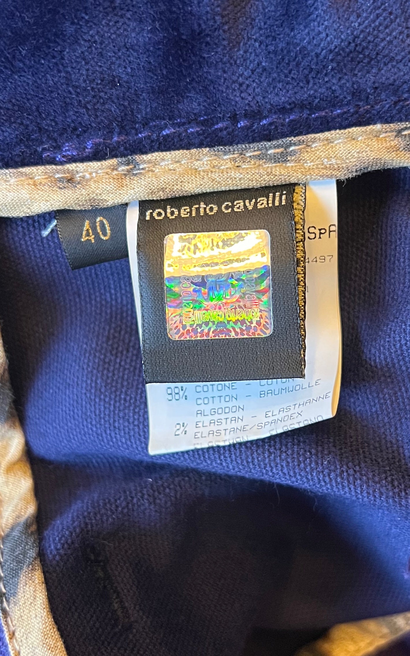 Vintage Roberto Cavalli Snake Pants