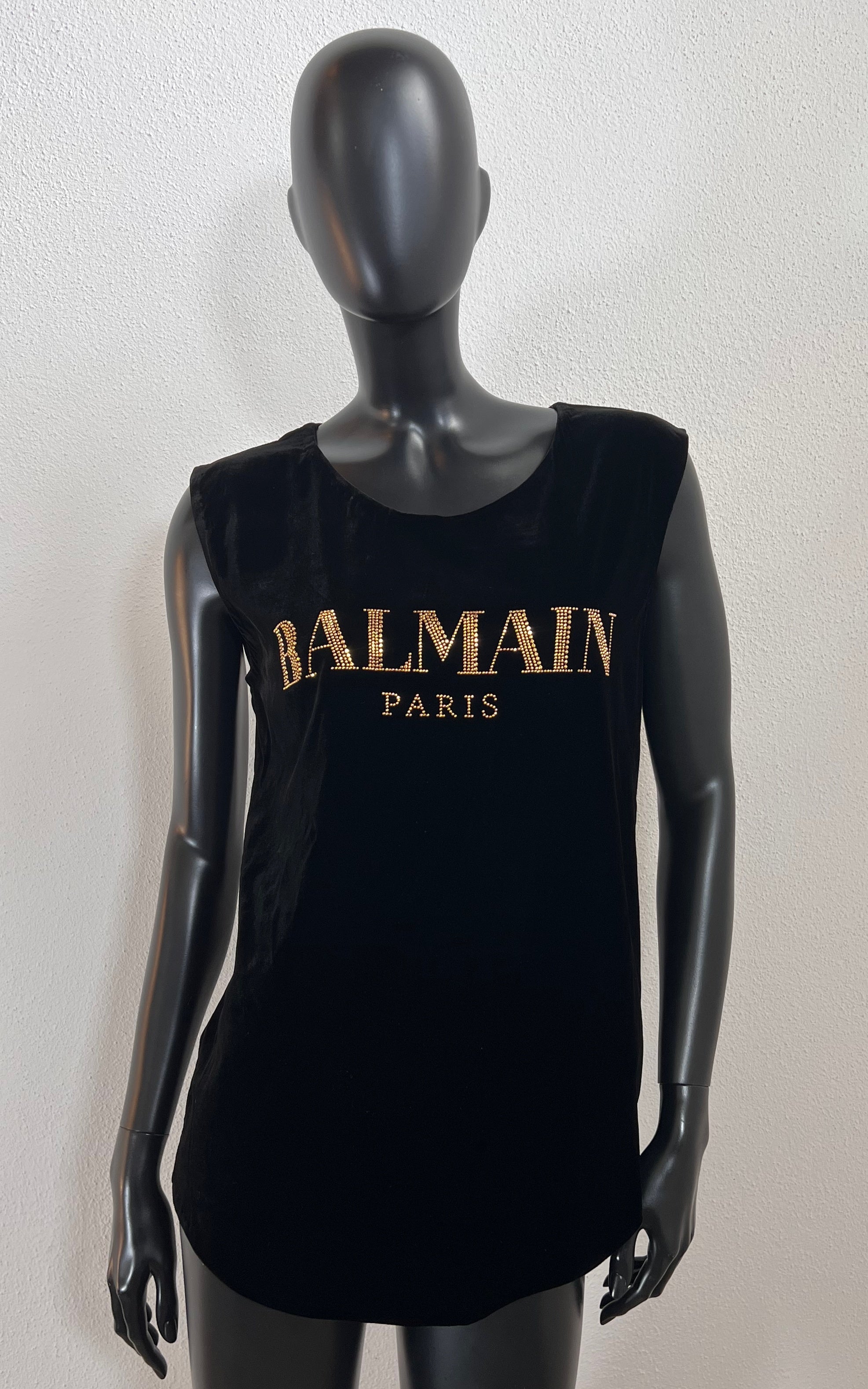 Balmain Paris Velvet Shirt