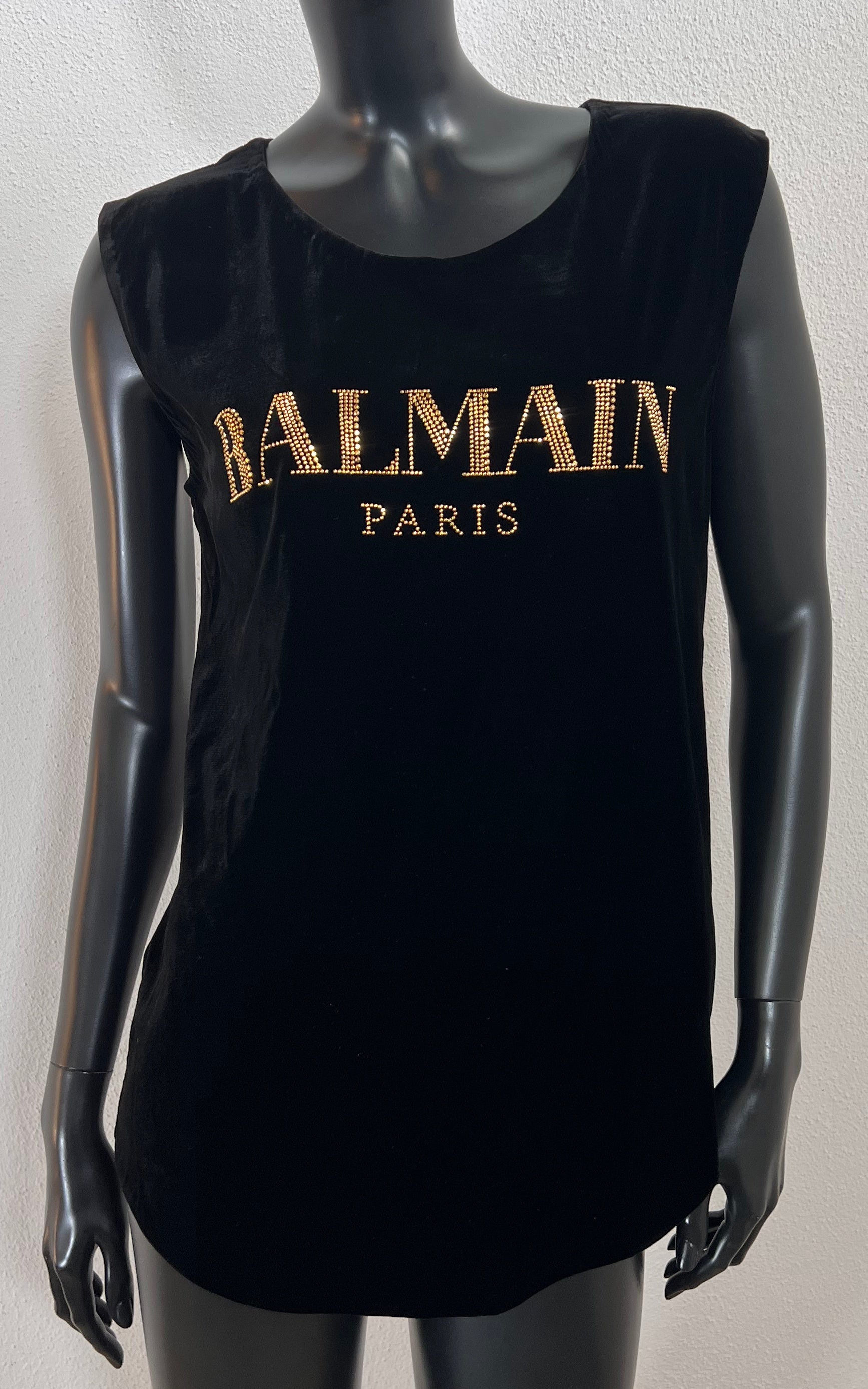 Balmain Paris Velvet Shirt