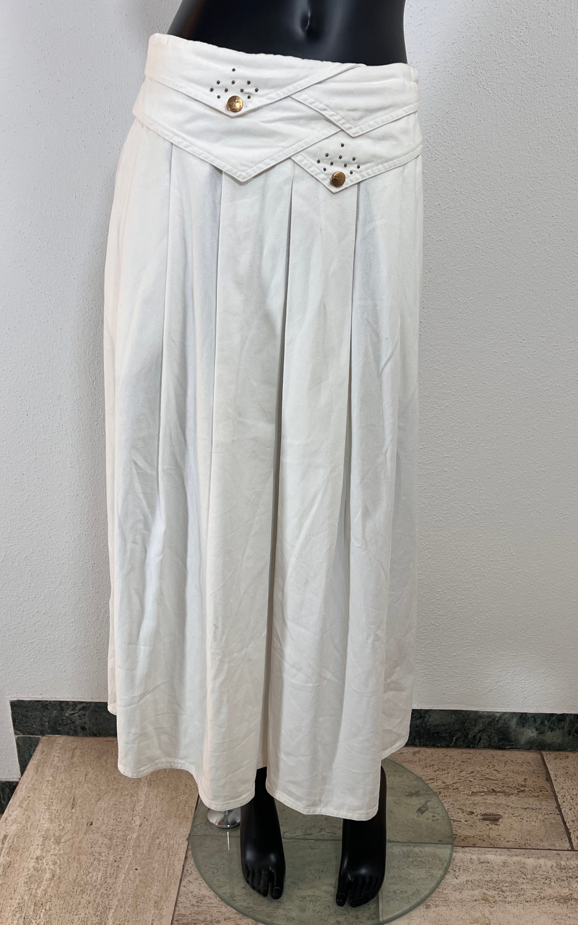 Vintage 80s Denim Skirt