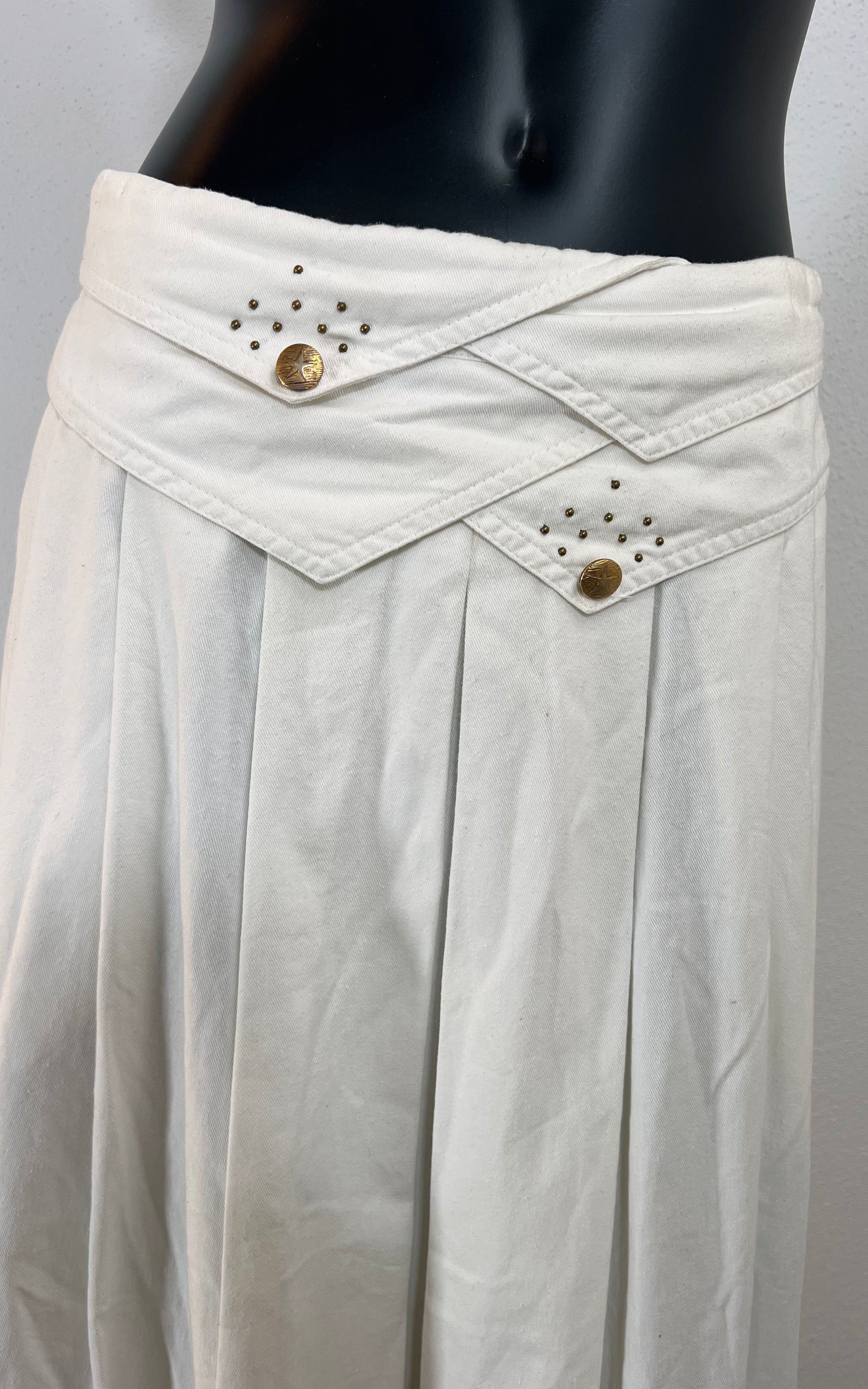 Vintage 80s Denim Skirt