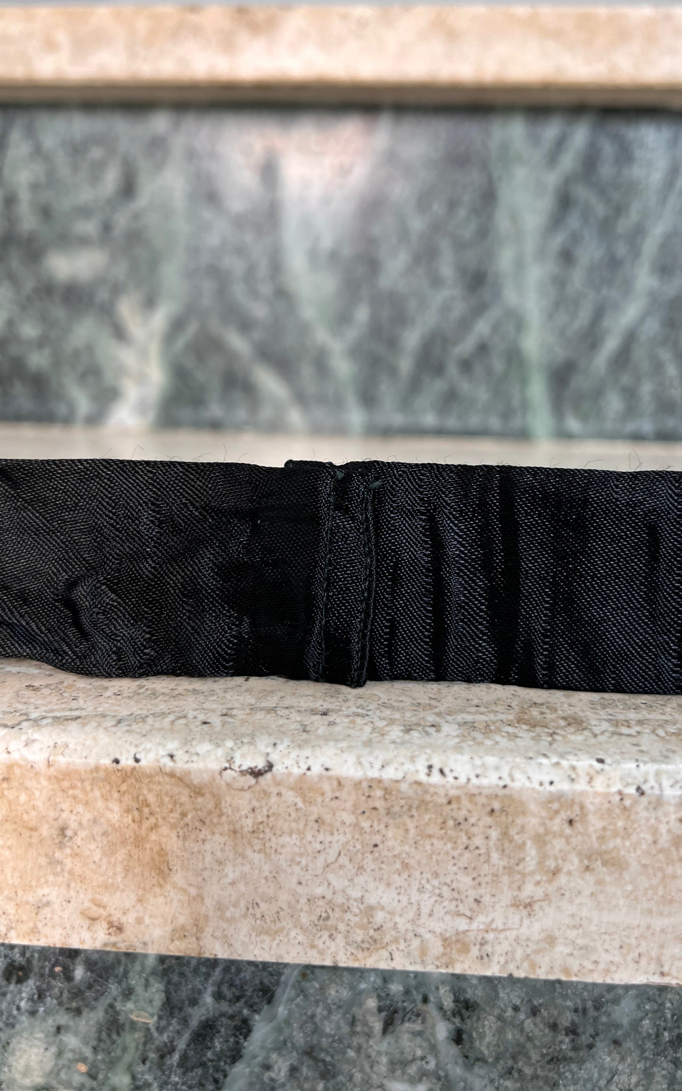 Vintage Satin Sequins Belt