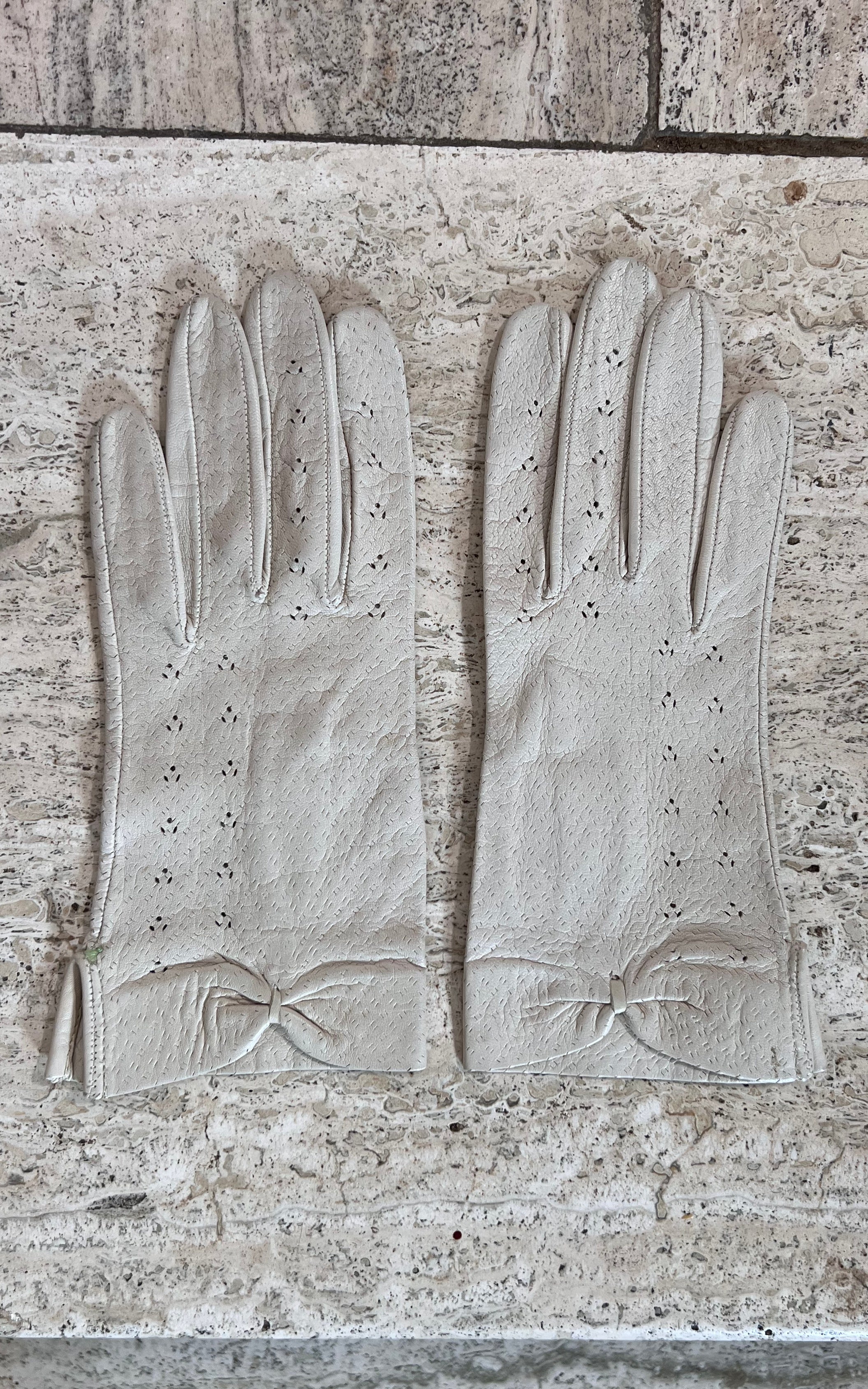 Vintage 50s Leather Gloves