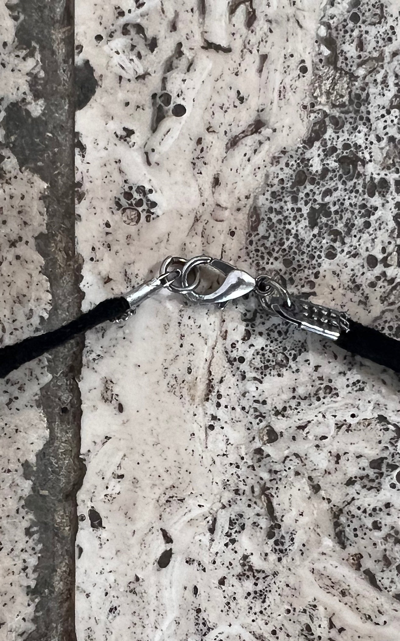 Vintage Crescent Horn Pendant Necklace