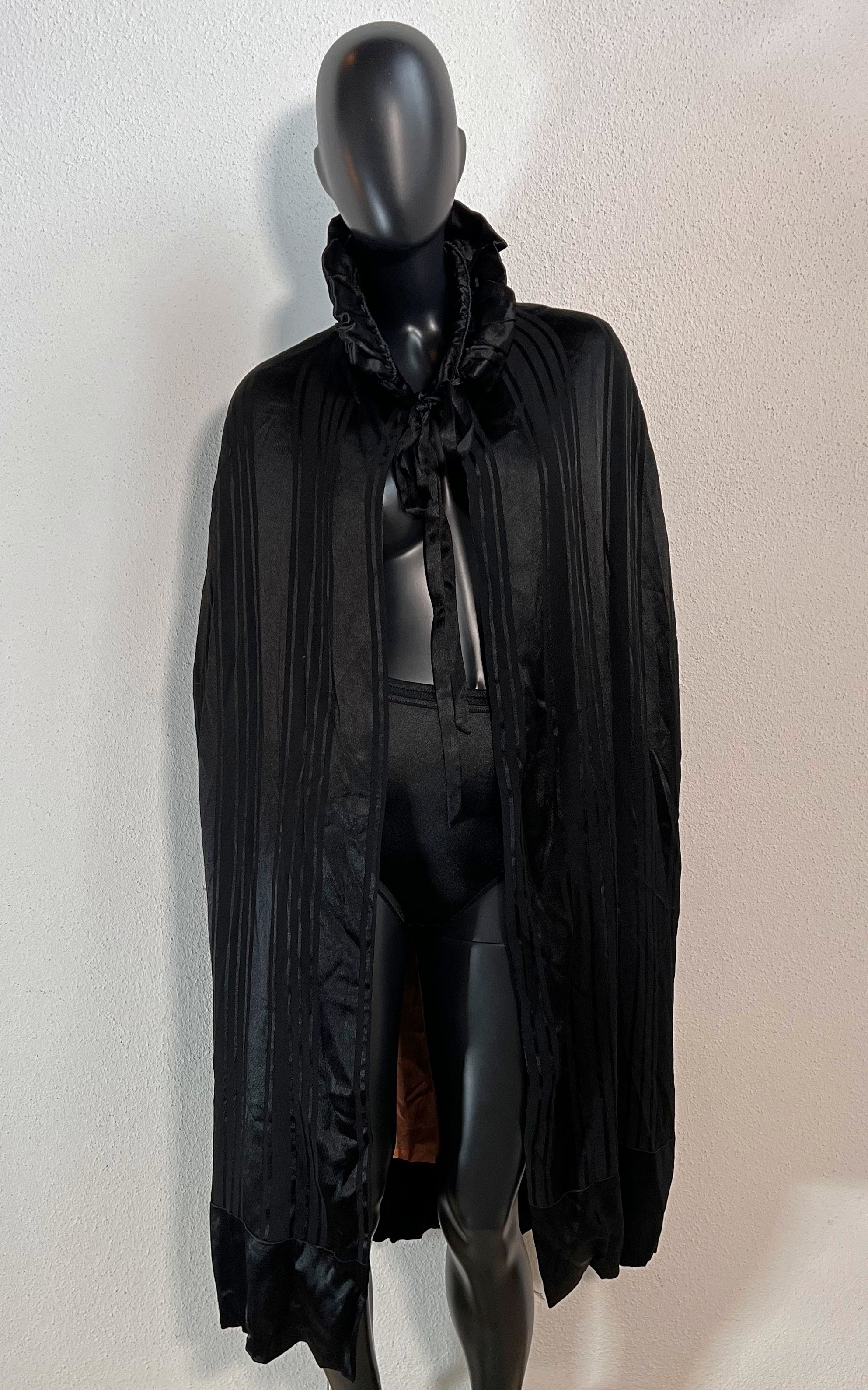 Antique Early Century Silk Cape