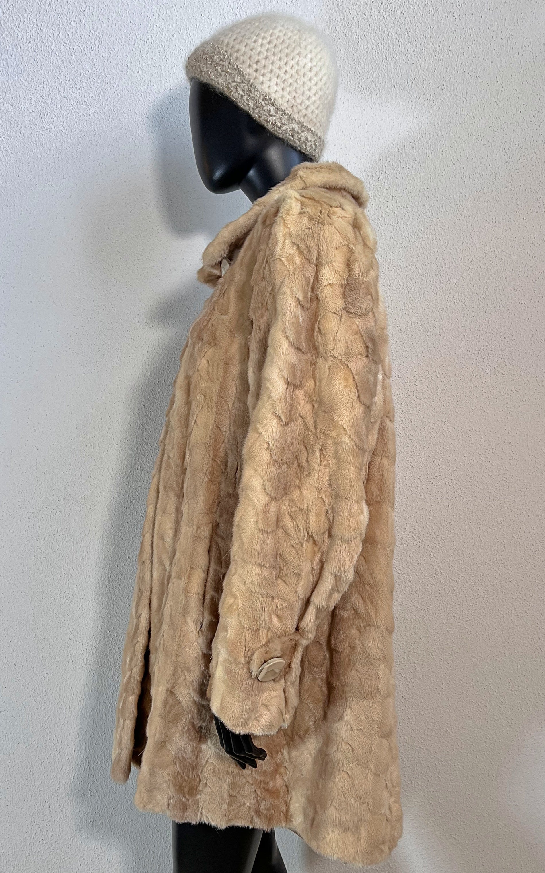 Vintage 80s Fur Coat