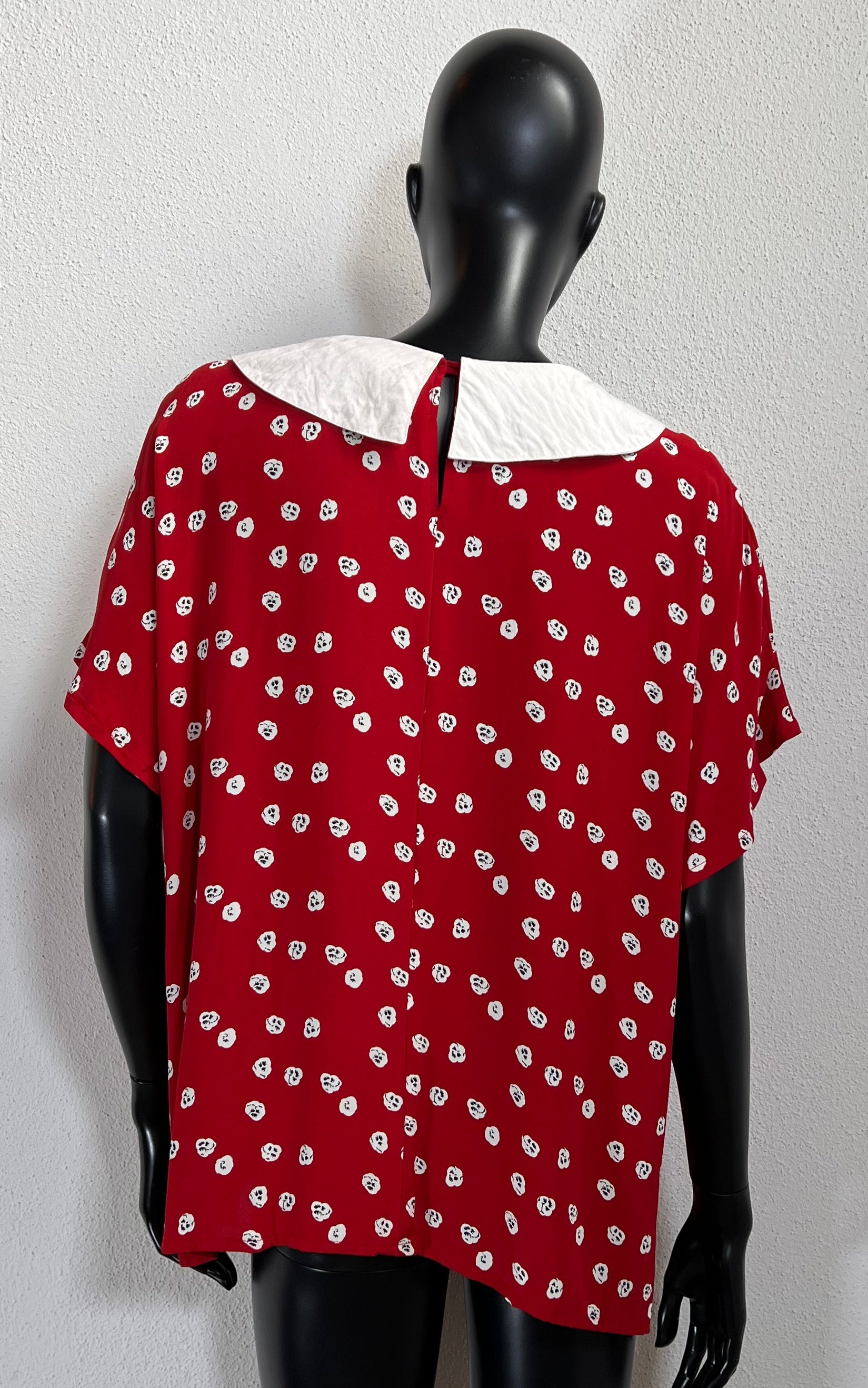 Vintage Pansies Blouse