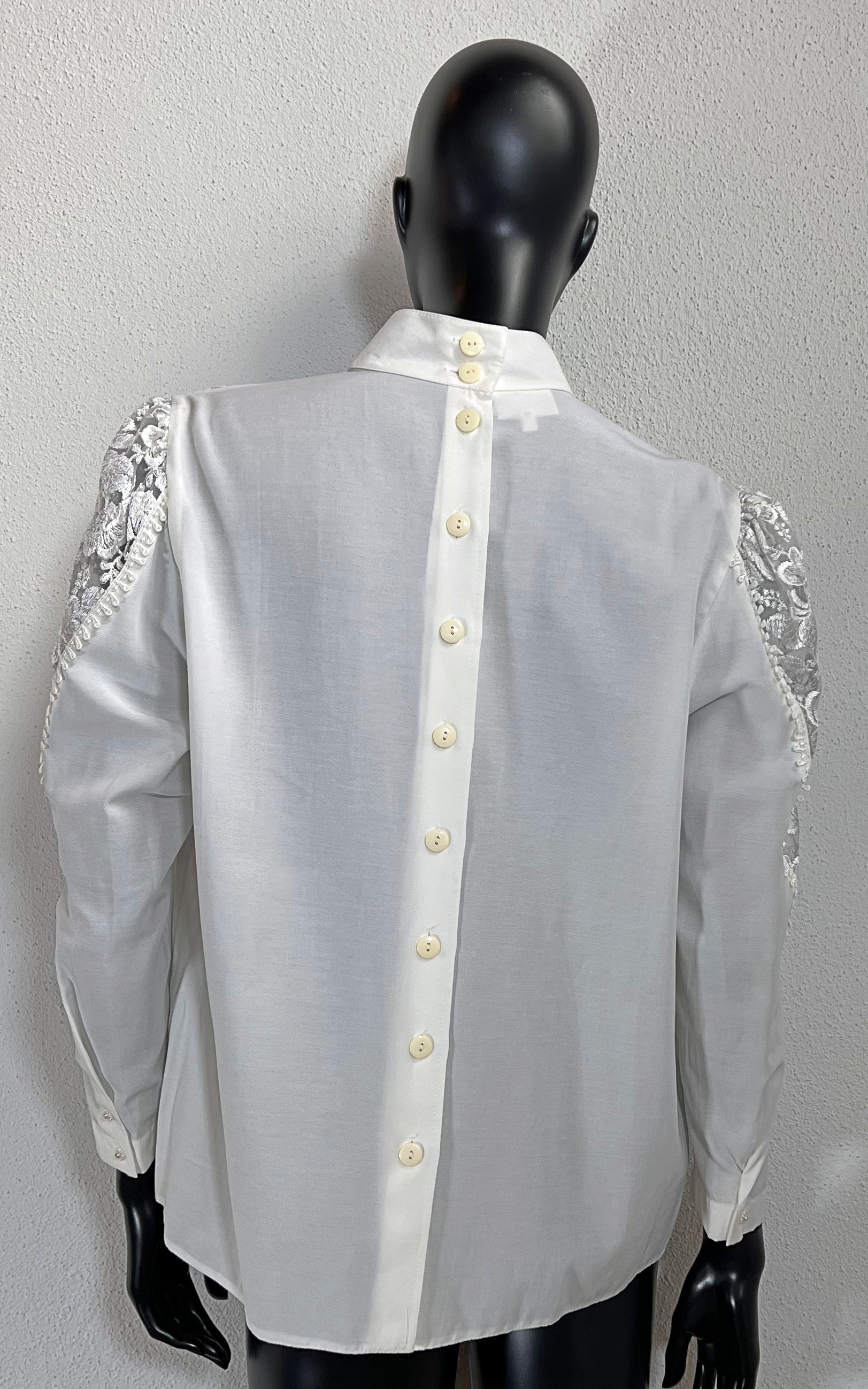 Vintage 80s Lace Blouse