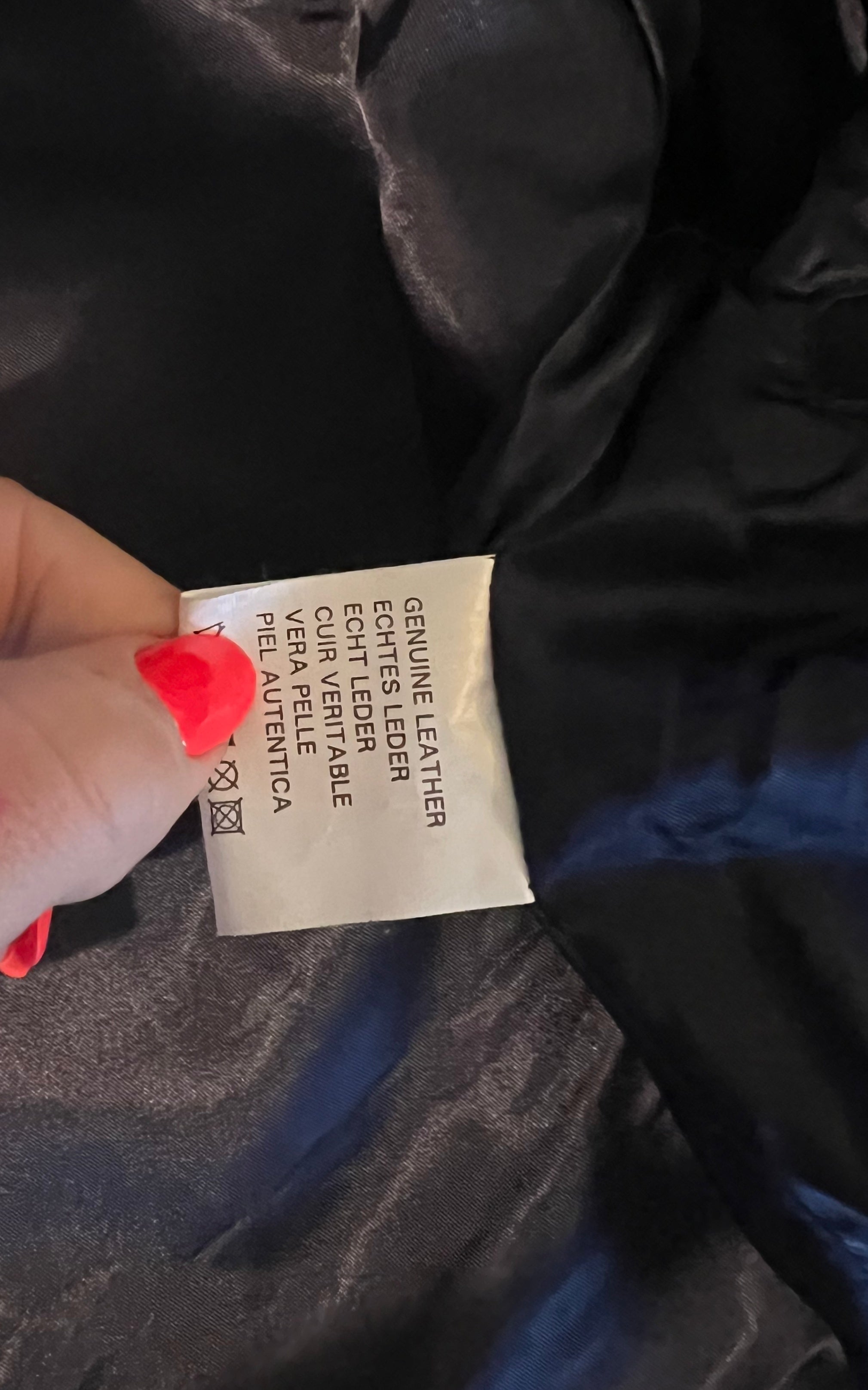 Vintage 90s Leather Jacket