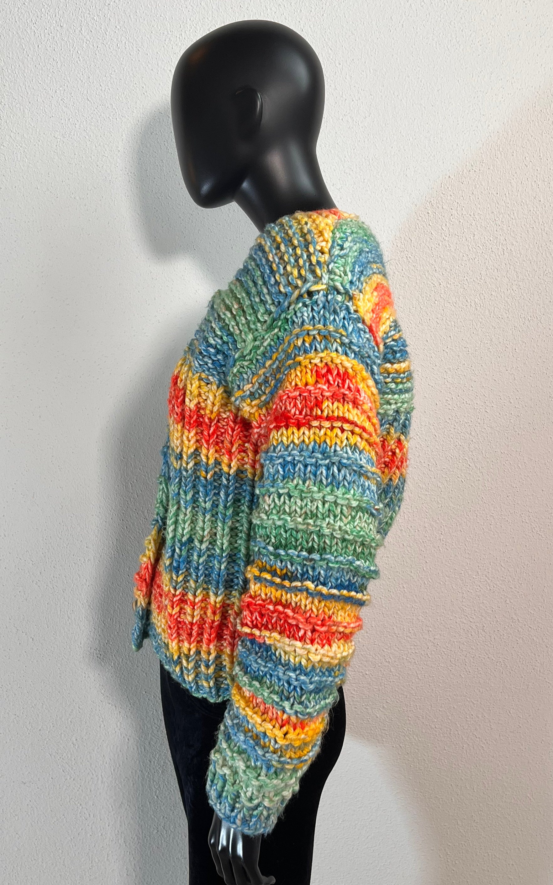 Vintage Handmade Knit Cardigan