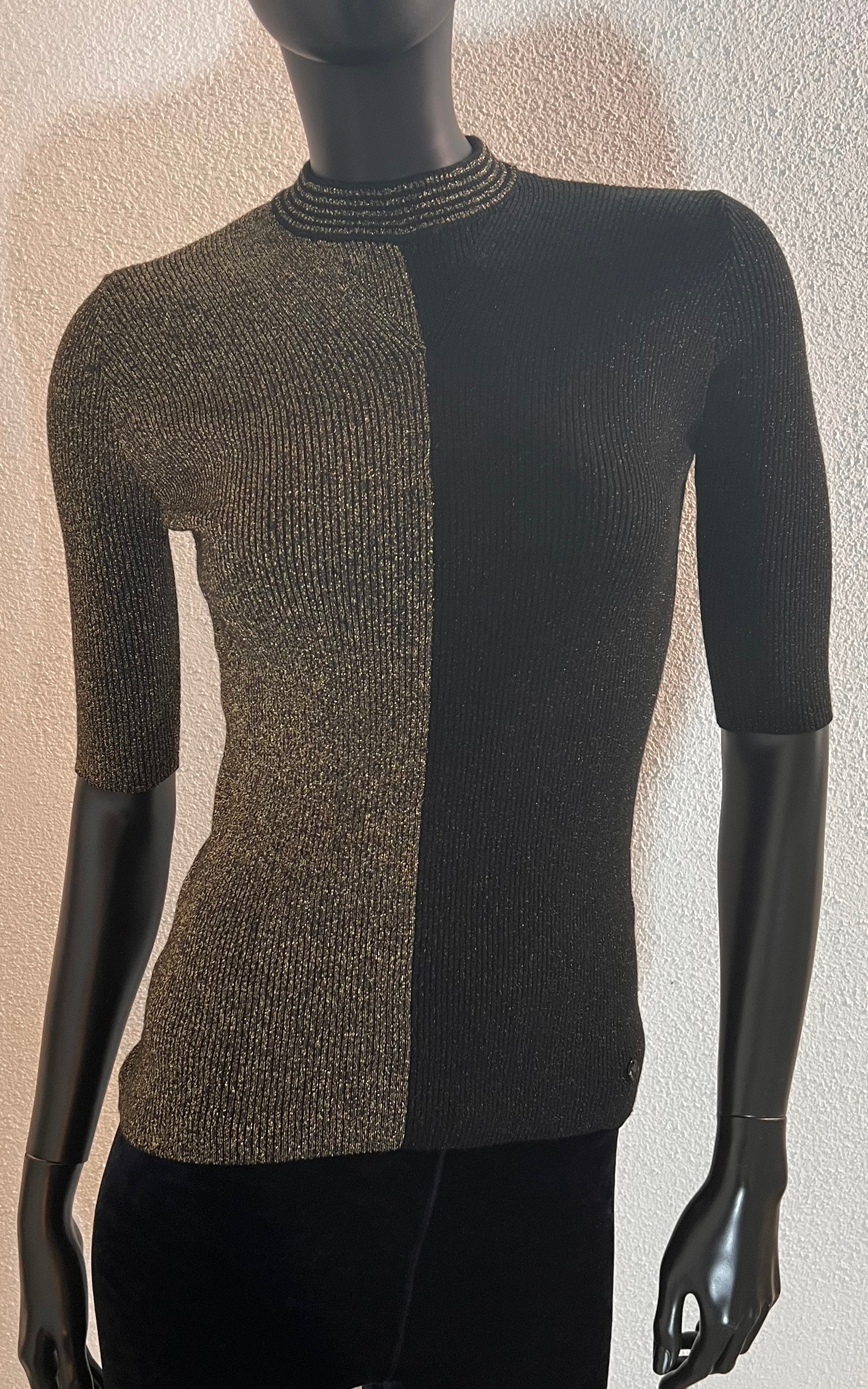 Vintage Armani Jeans Lurex Top