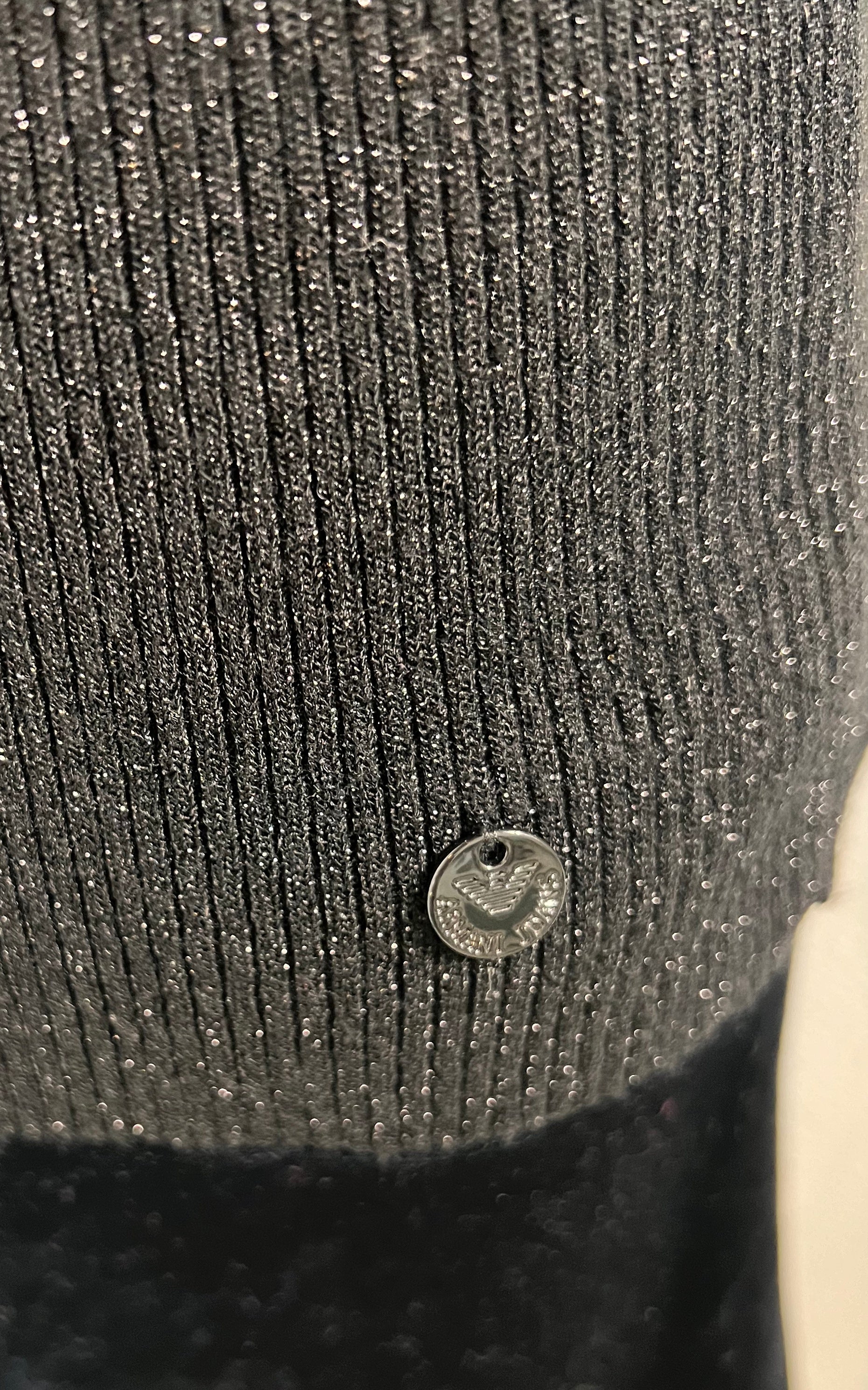 Vintage Armani Jeans Lurex Top