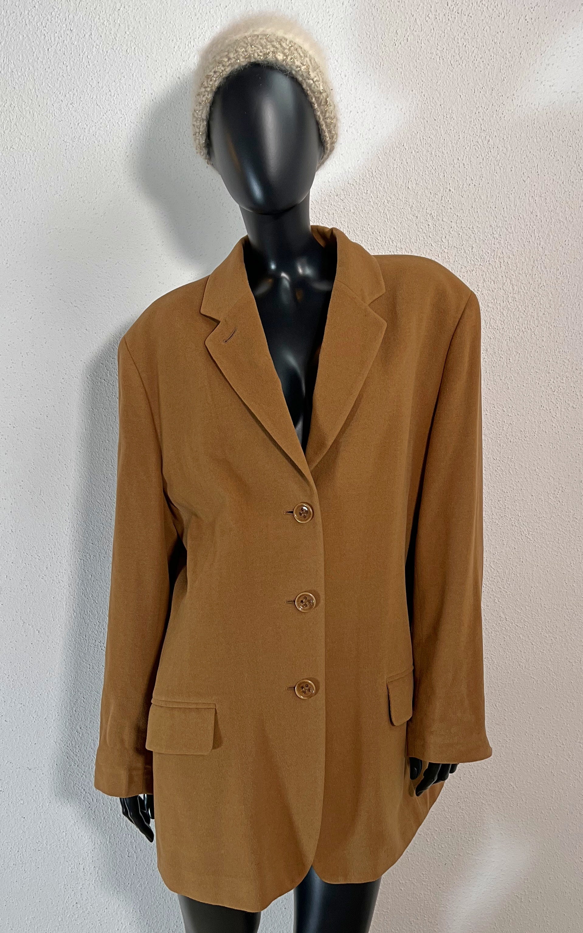 Vintage Bogner Angora Wool Blazer Jacket