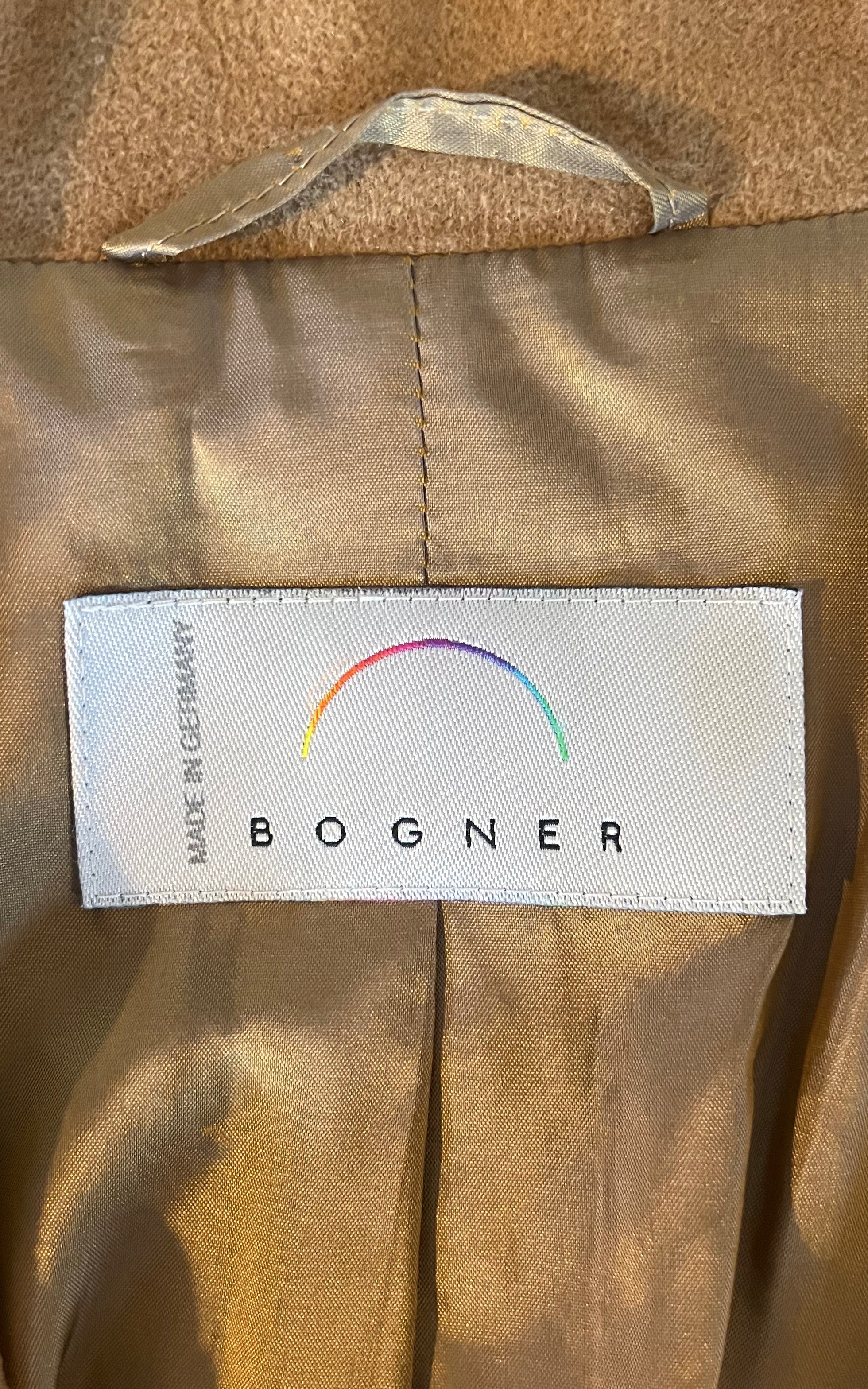 Vintage Bogner Angora Wool Blazer Jacket
