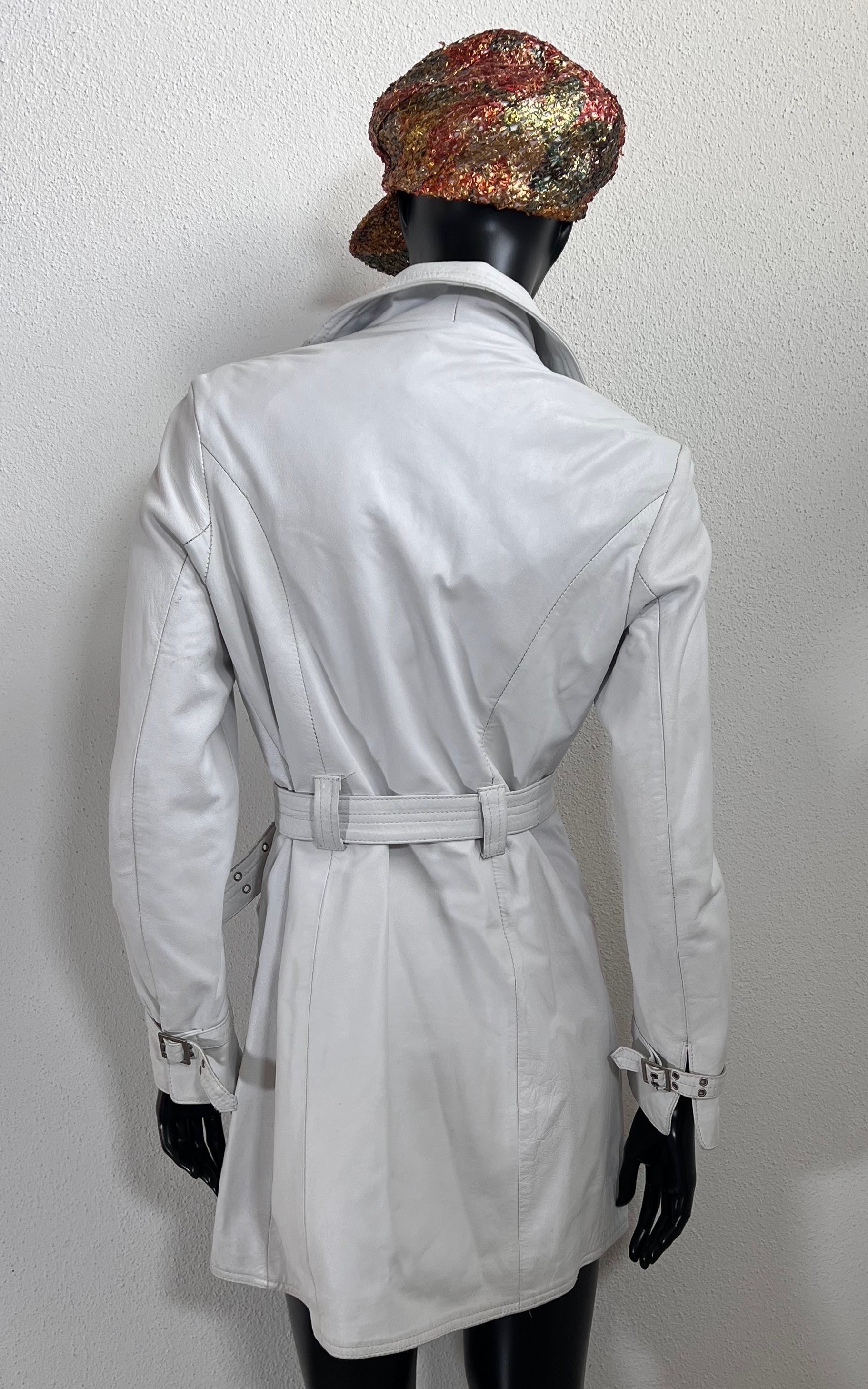 Cappotto in pelle vintage Y2K