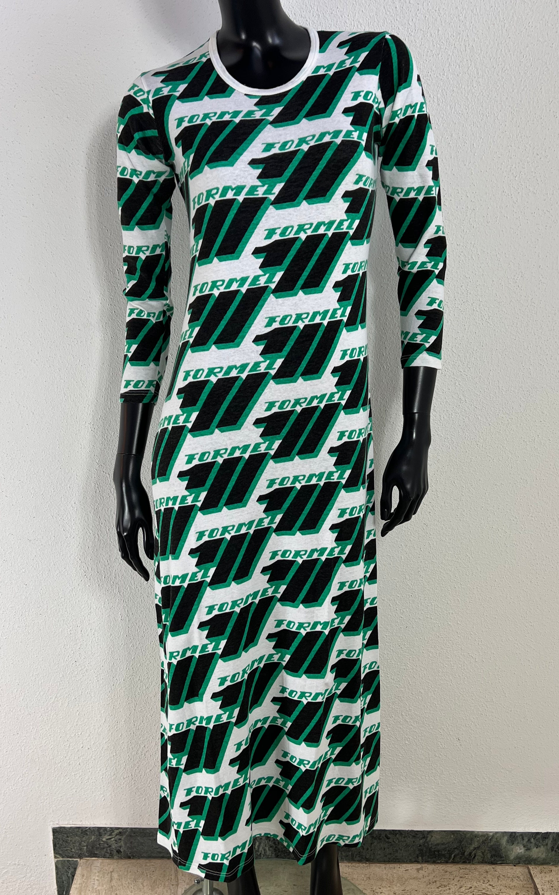 Vintage 70s Formel 1 Dress