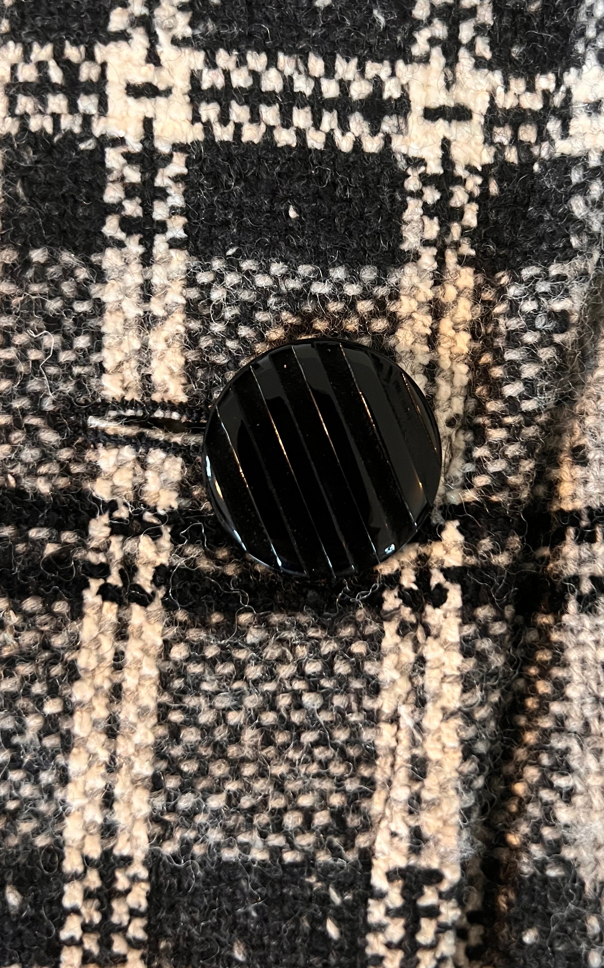 Vintage Yves Saint Laurent Tartan Blazer