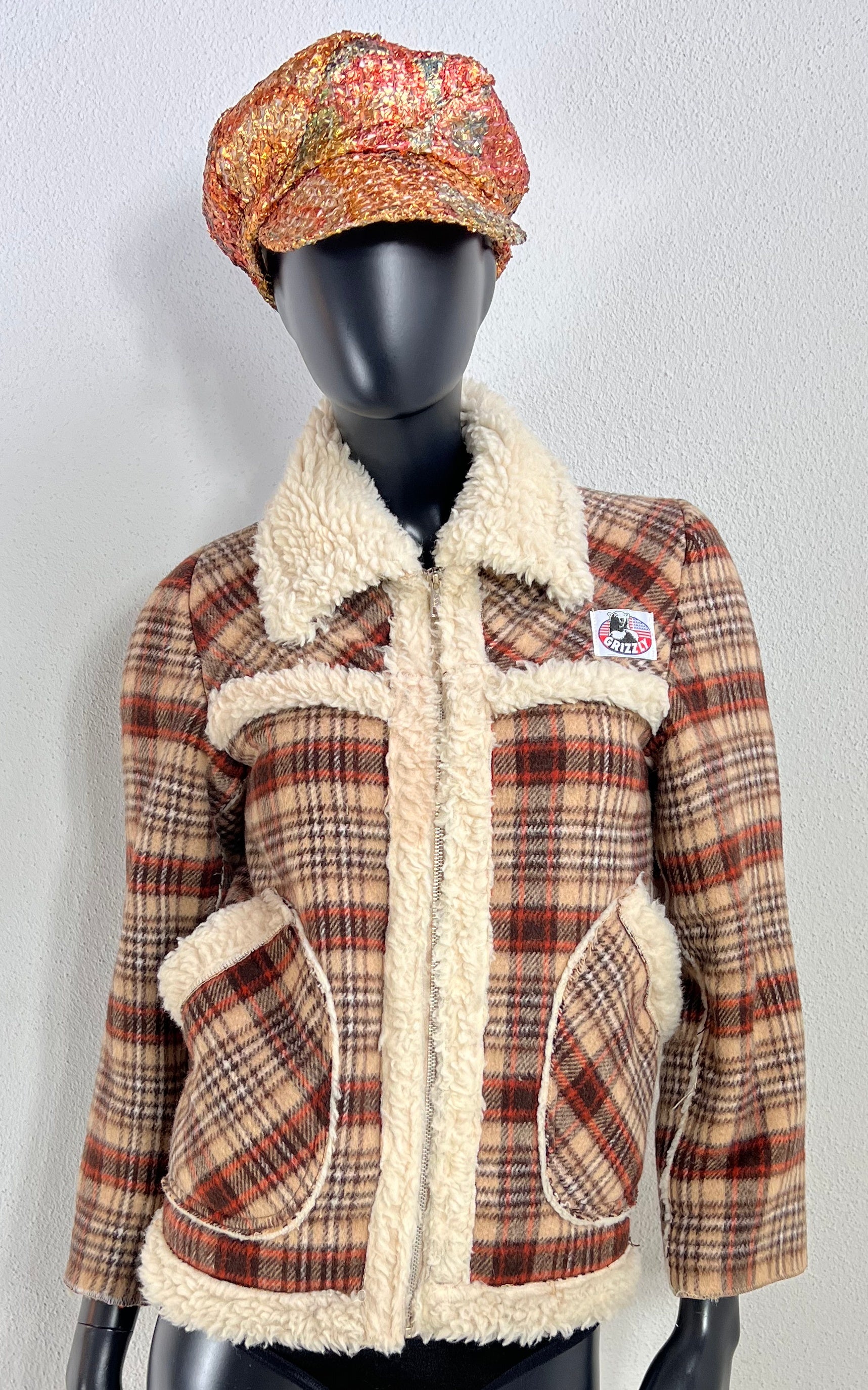Vintage 70s Grizzly Sherpa Jacket