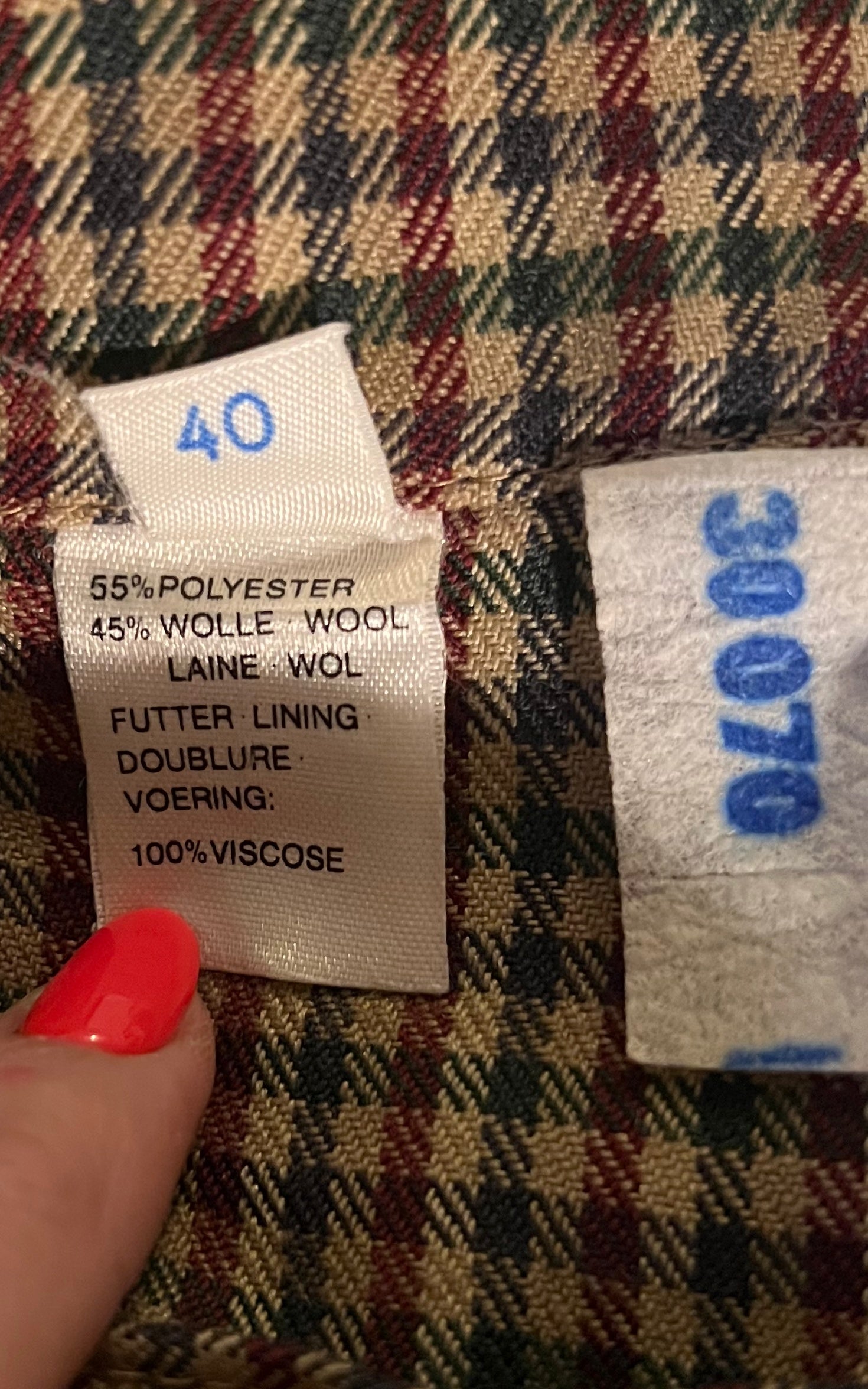 Vintage Classic British Style Checked Knickerbockers