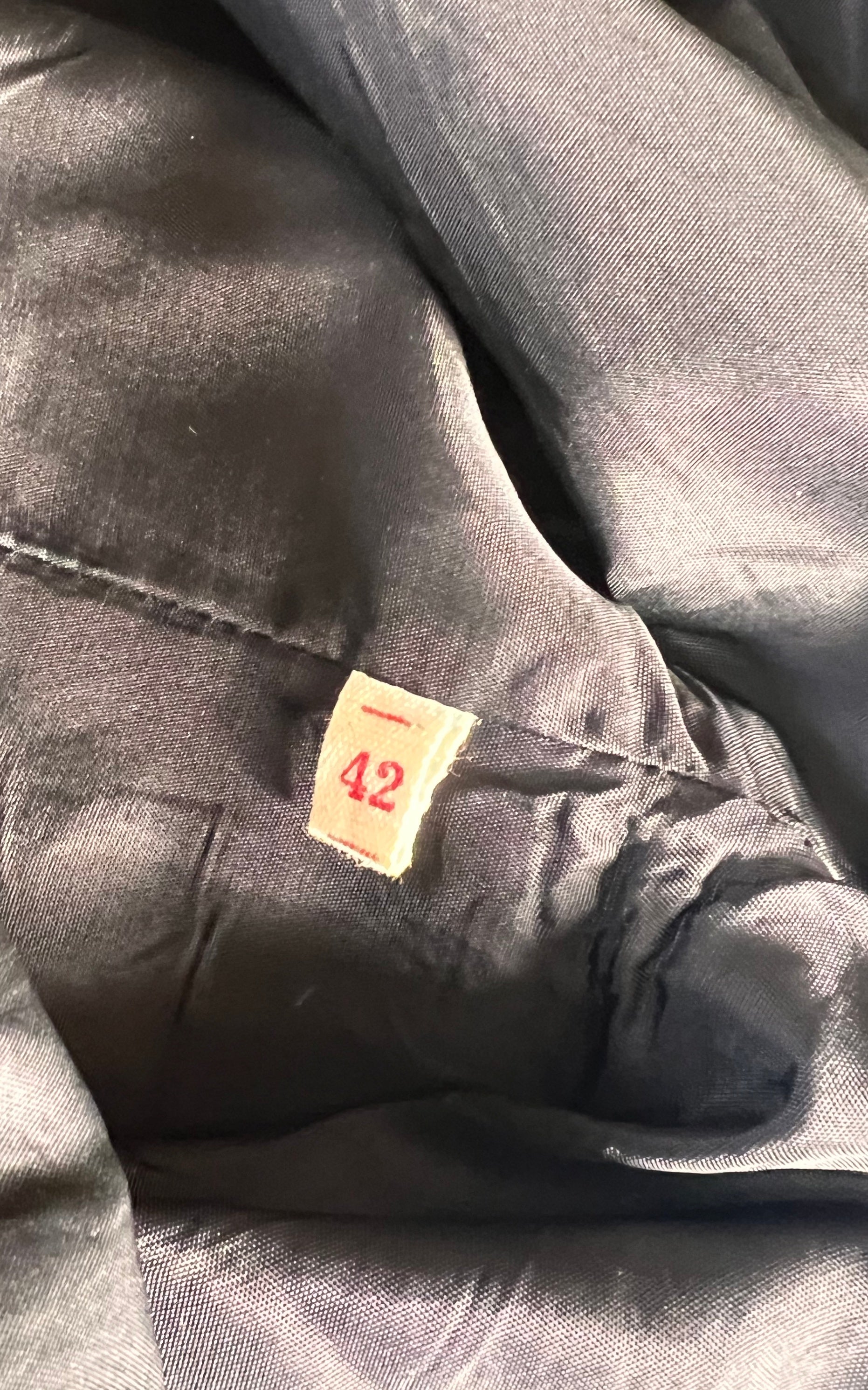 Set di casula vintage anni '60 in pelliccia sintetica