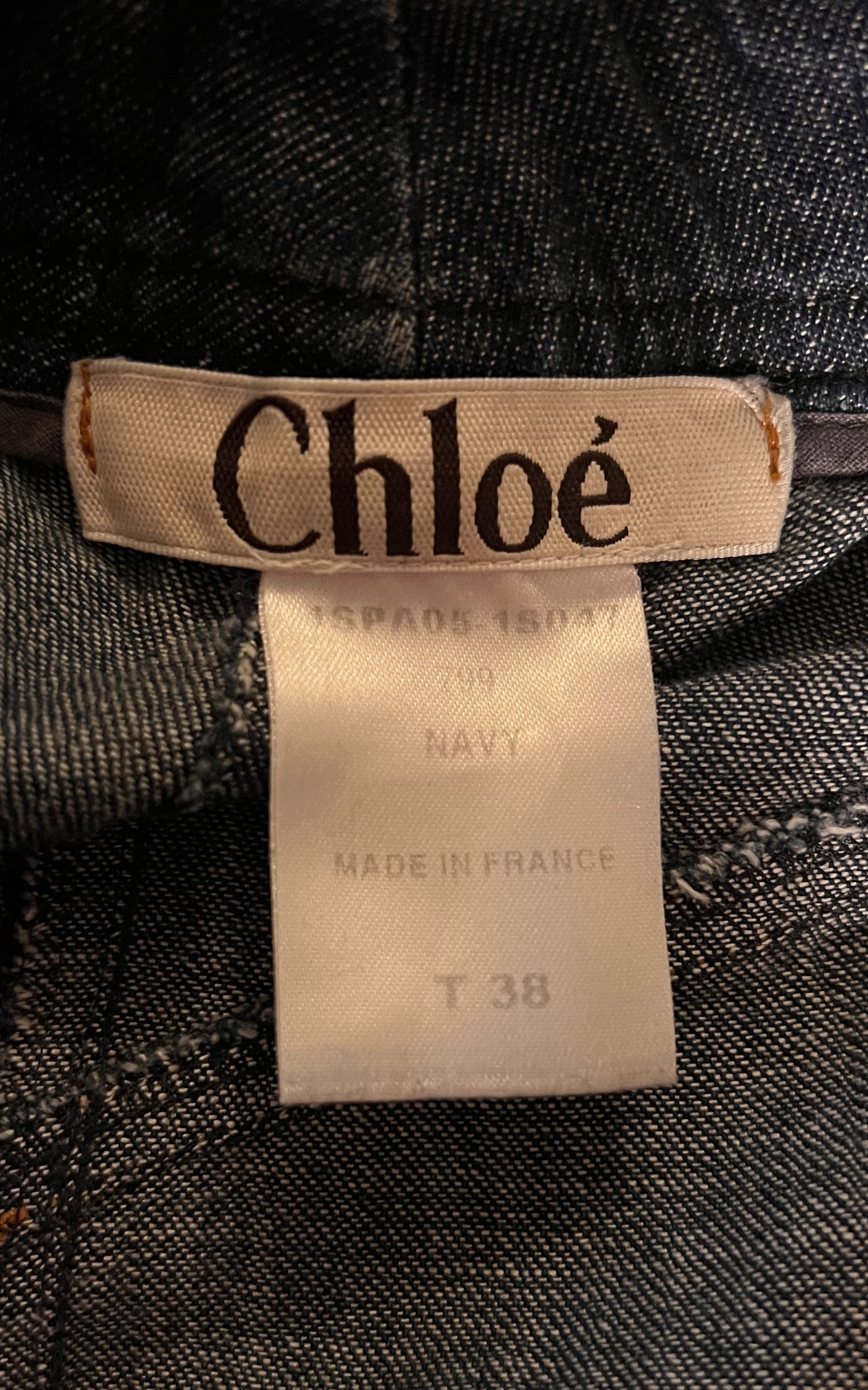 Vintage Chloe Stella McCartney & Phoebe Philo Studded Flares