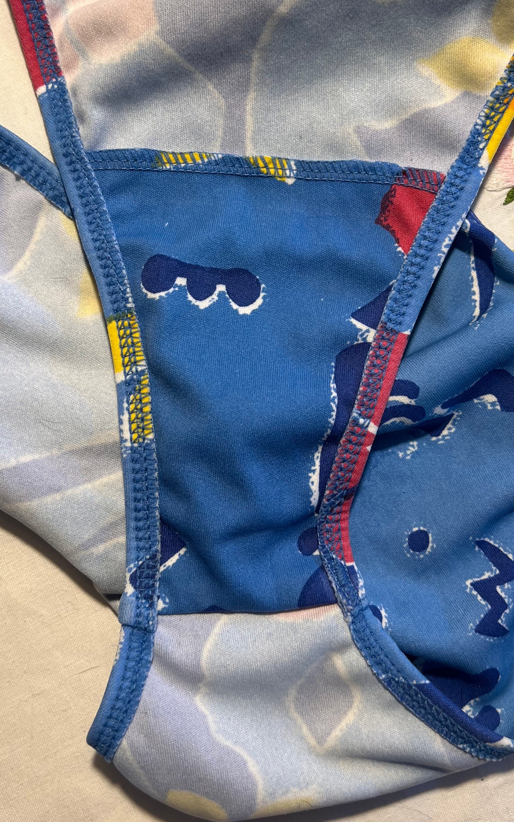 Vintage Crazy Pattern Bikini