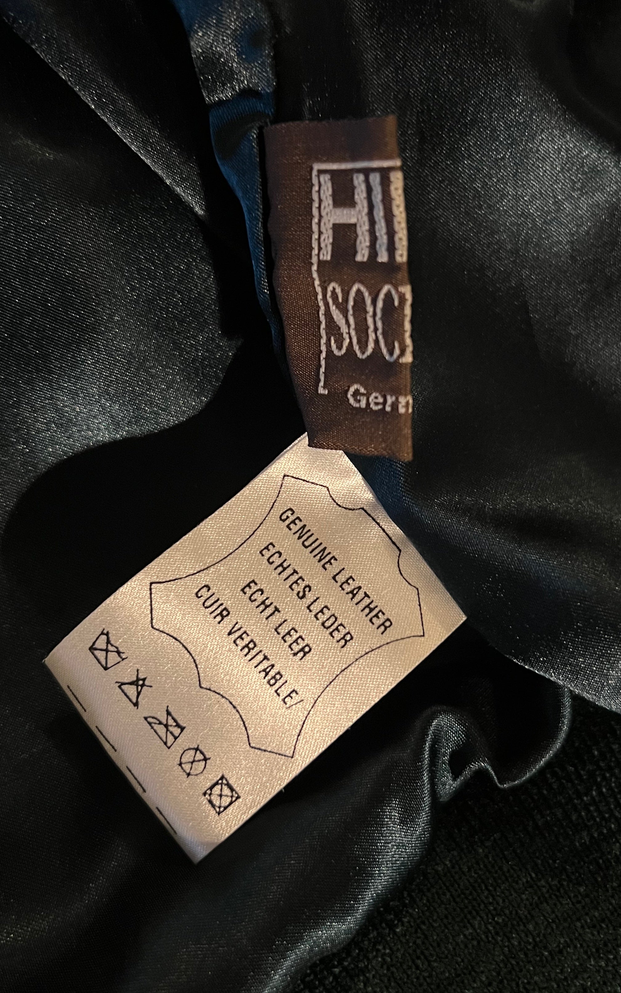 Vintage 90s Teal Bomber Leather Jacket