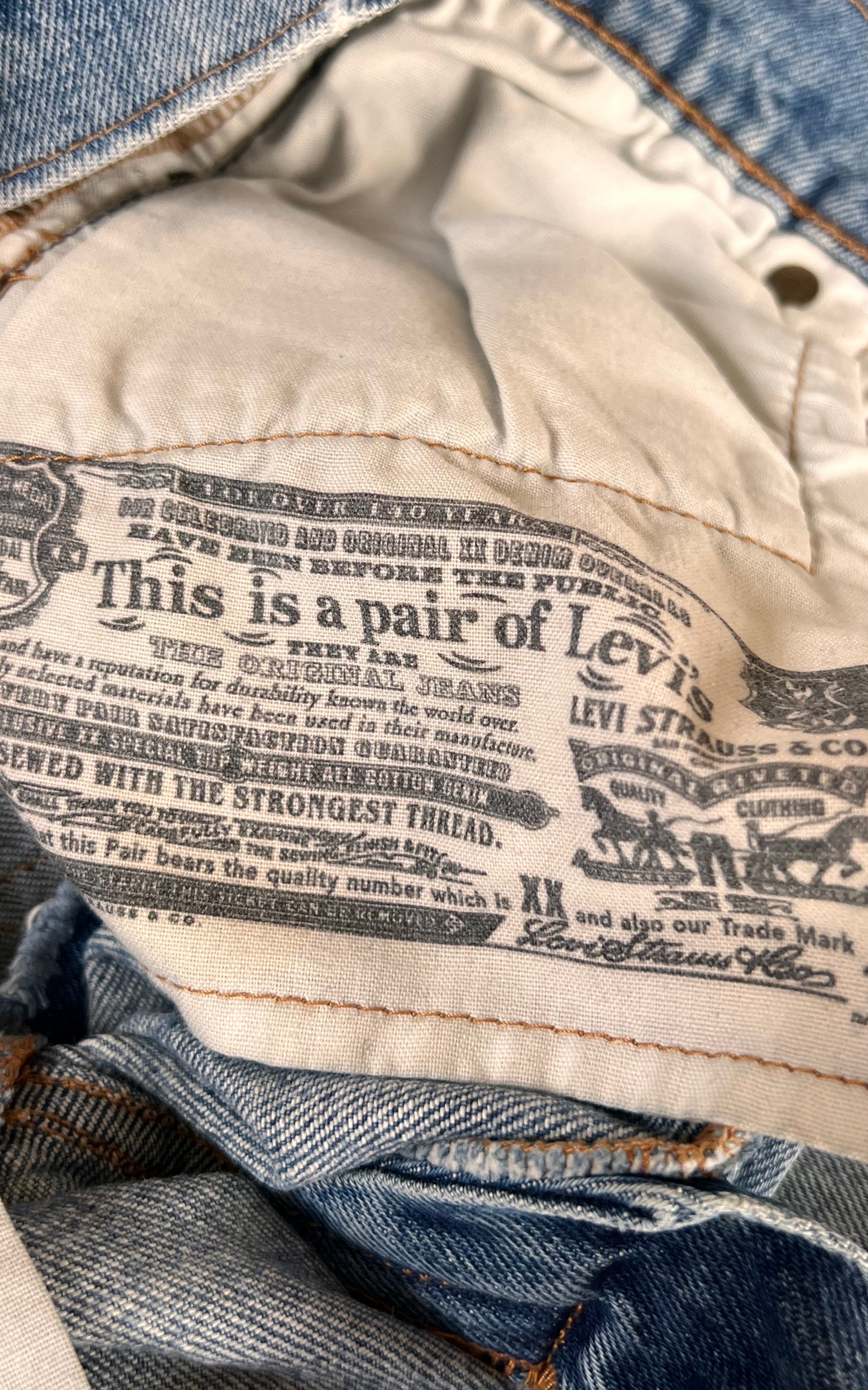 Pantaloni skinny Levis vintage