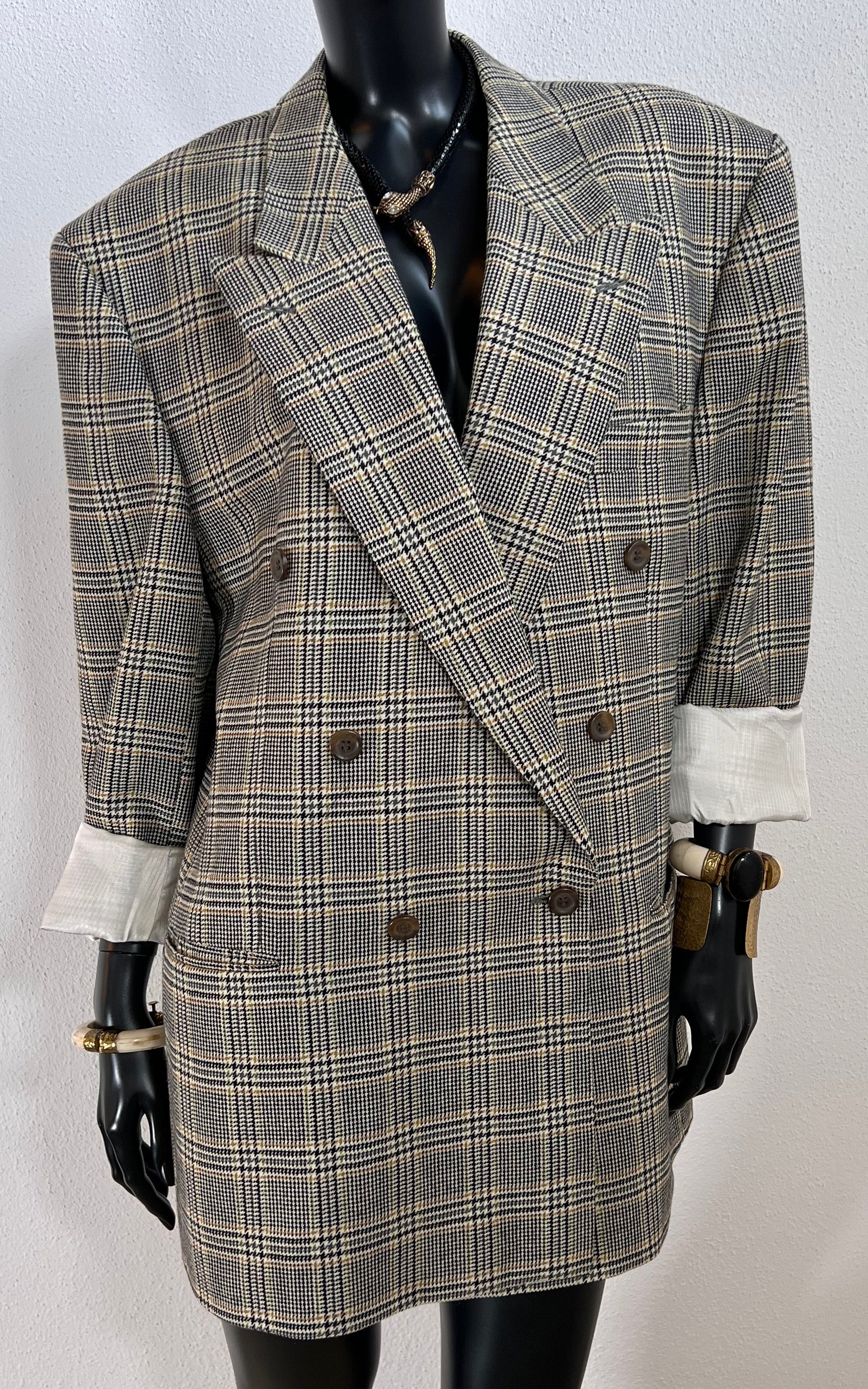 Vintage Oversized Boyfriend Wool Jacket