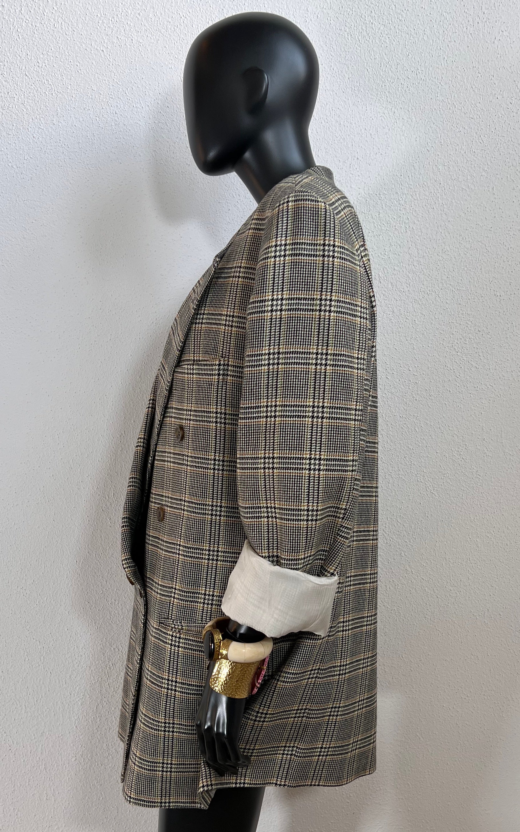 Vintage Oversized Boyfriend Wool Jacket