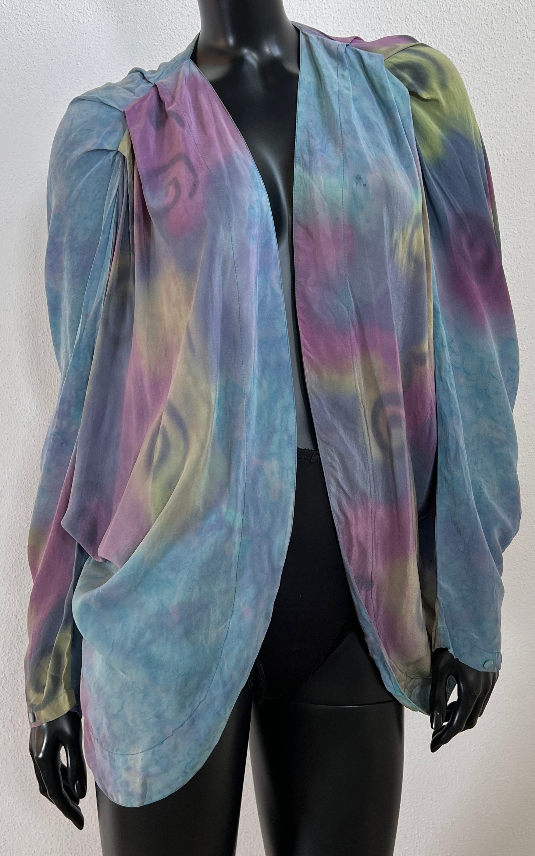Vintage Tye Dye Silk Jacket