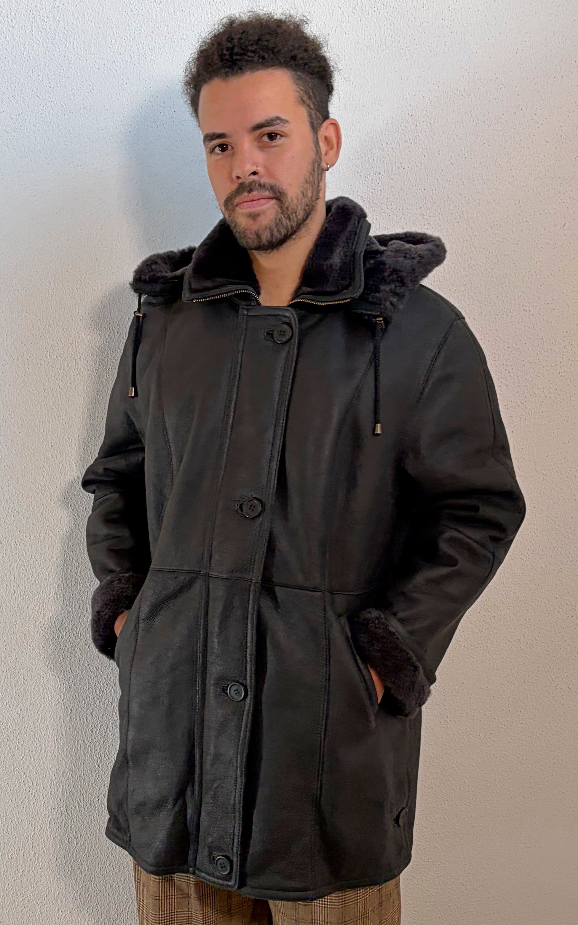 Vintage MENS Shearling Coat