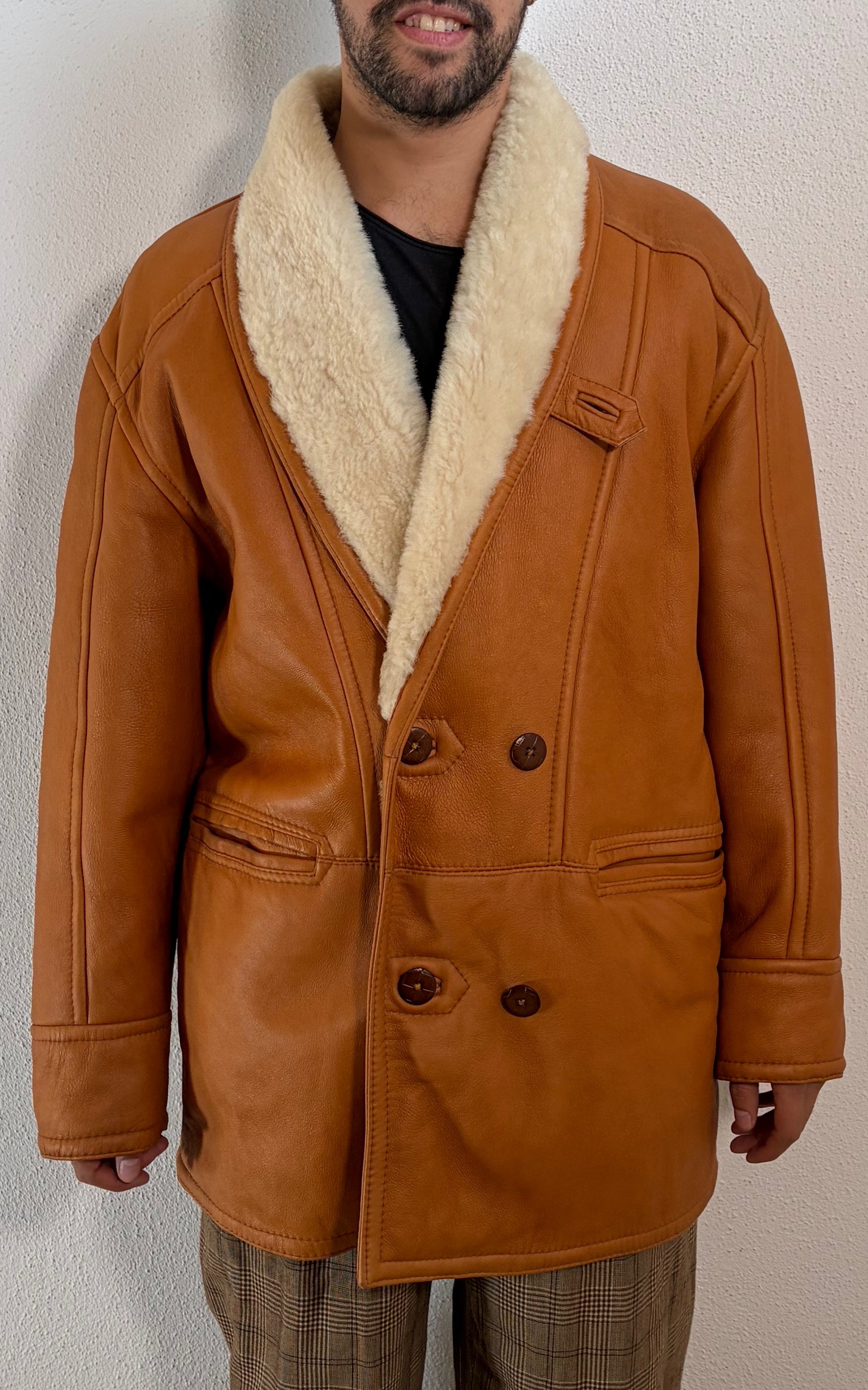 Vintage MENS Shearling Jacket