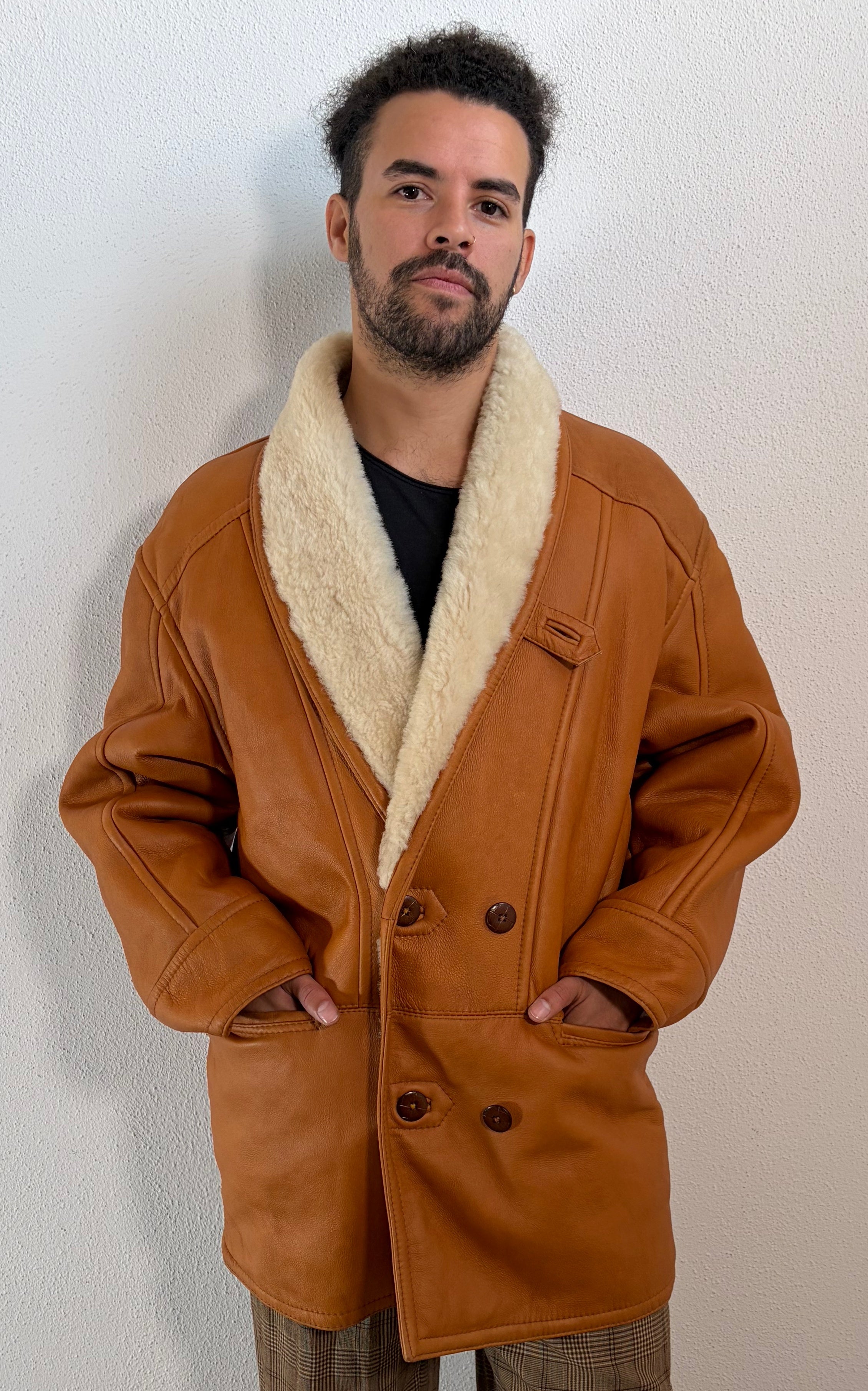 Vintage MENS Shearling Jacket