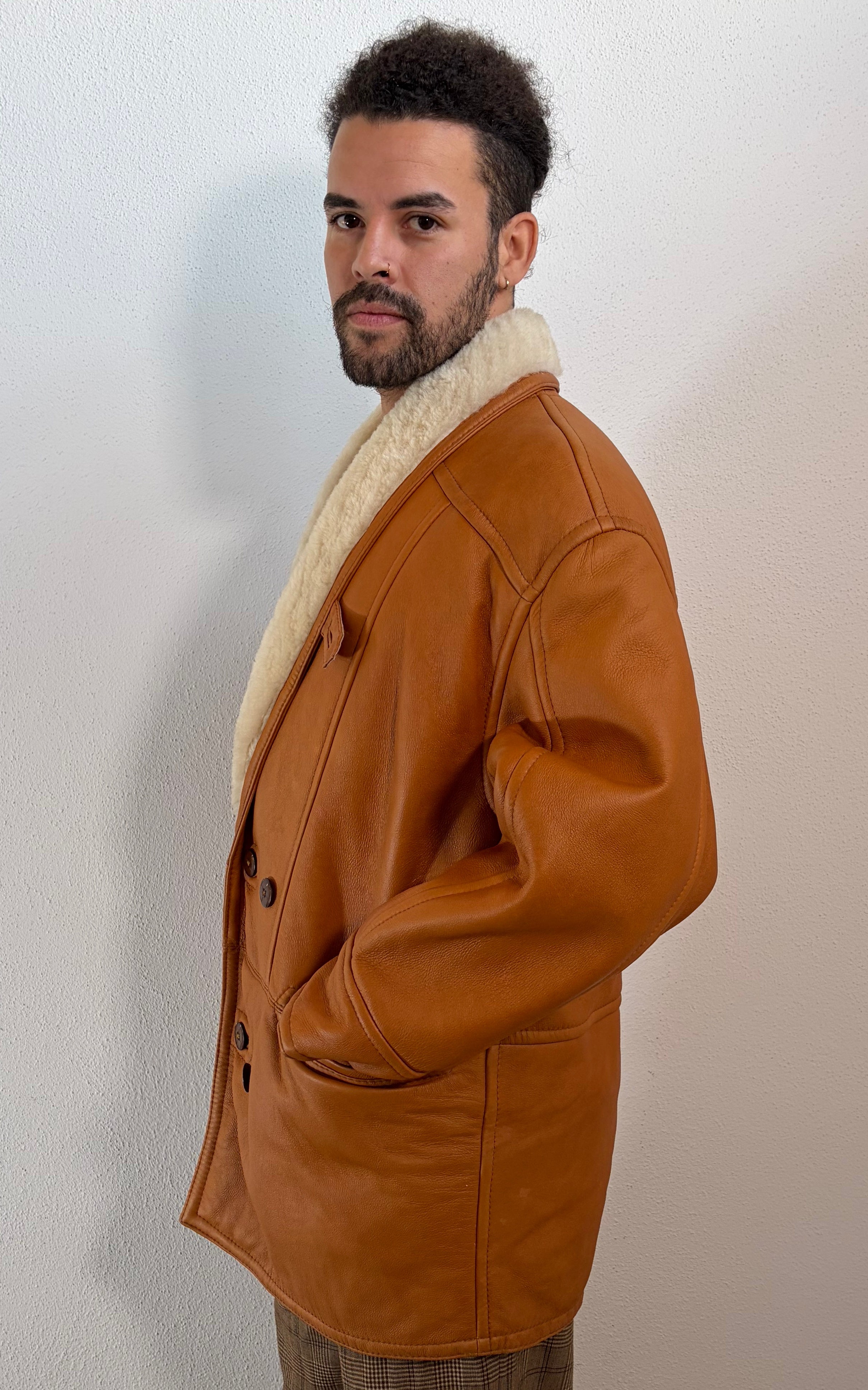Vintage MENS Shearling Jacket