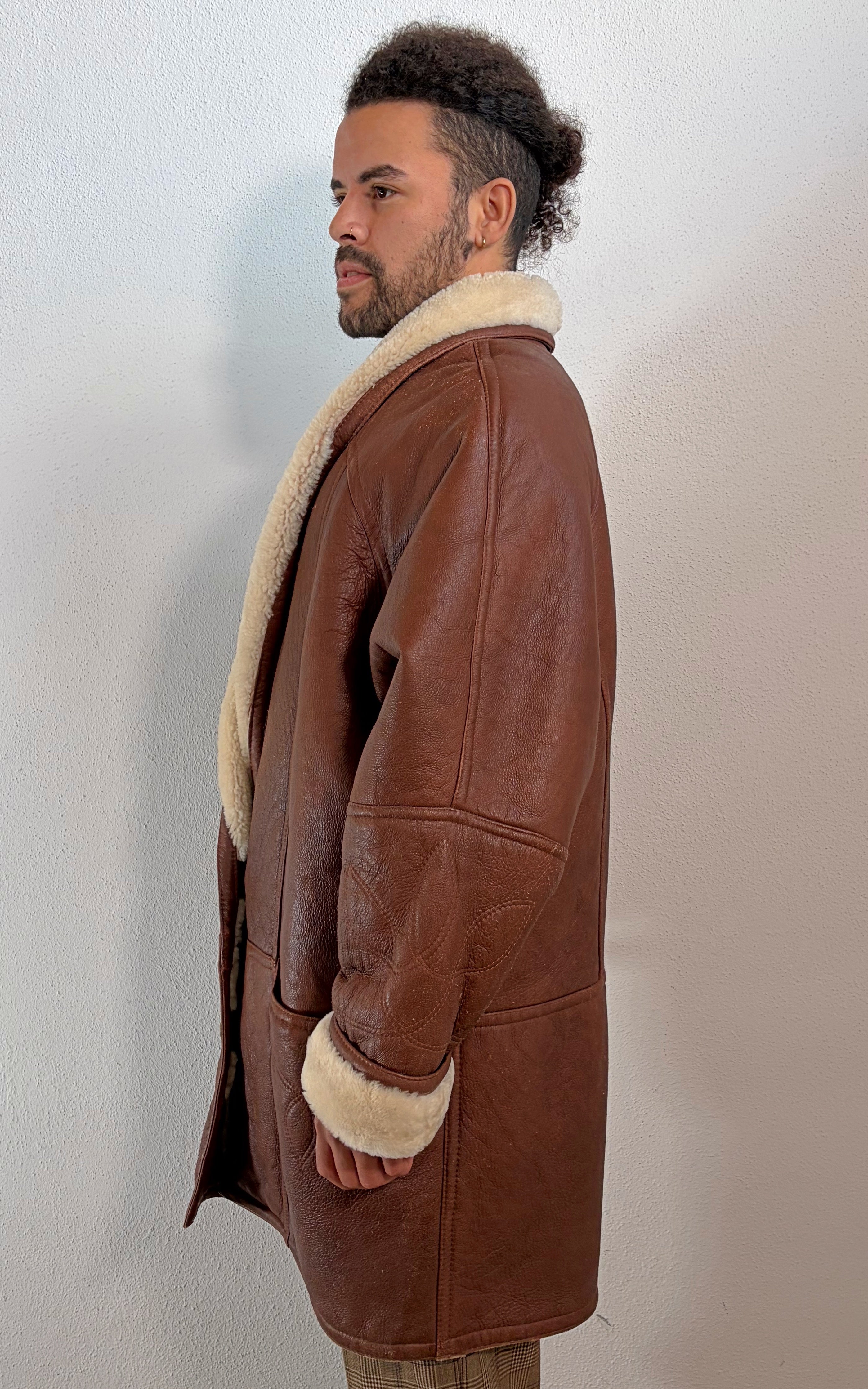 Vintage MENS Shearling Coat