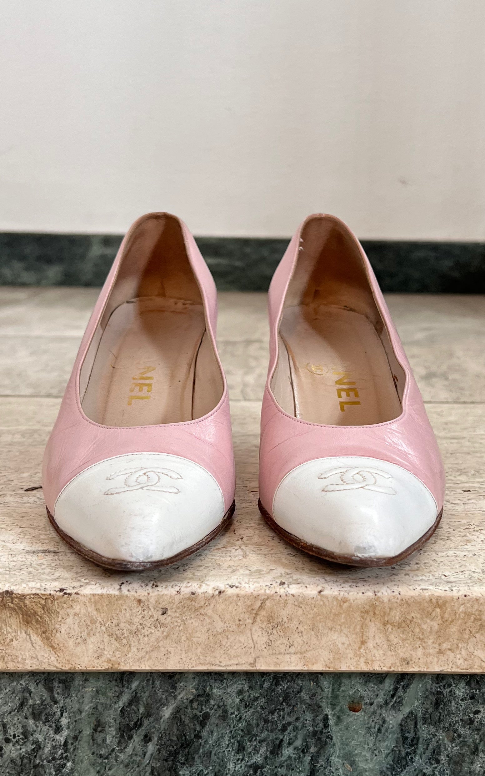 Vintage Chanel Mules 37