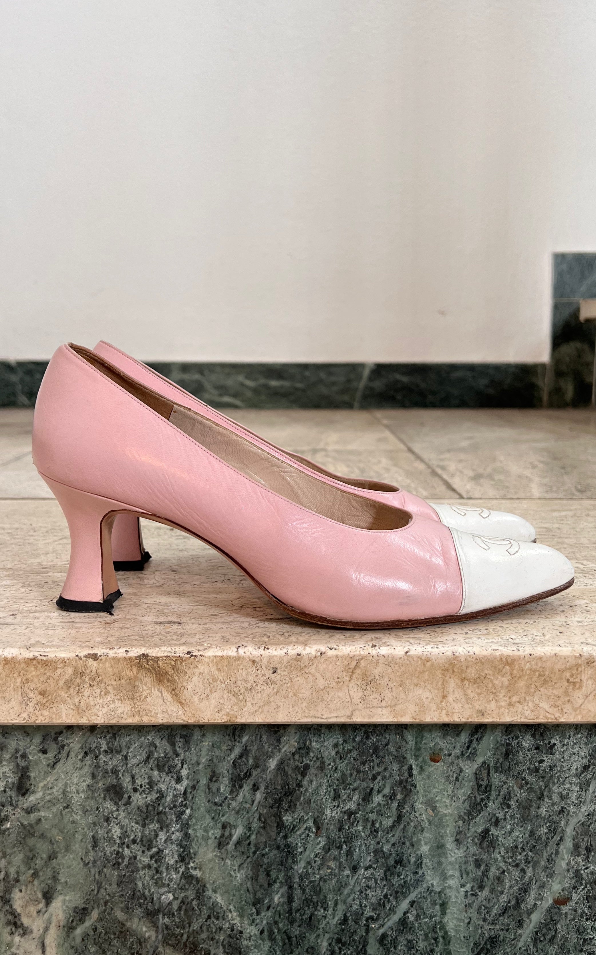 Vintage Chanel Mules 37